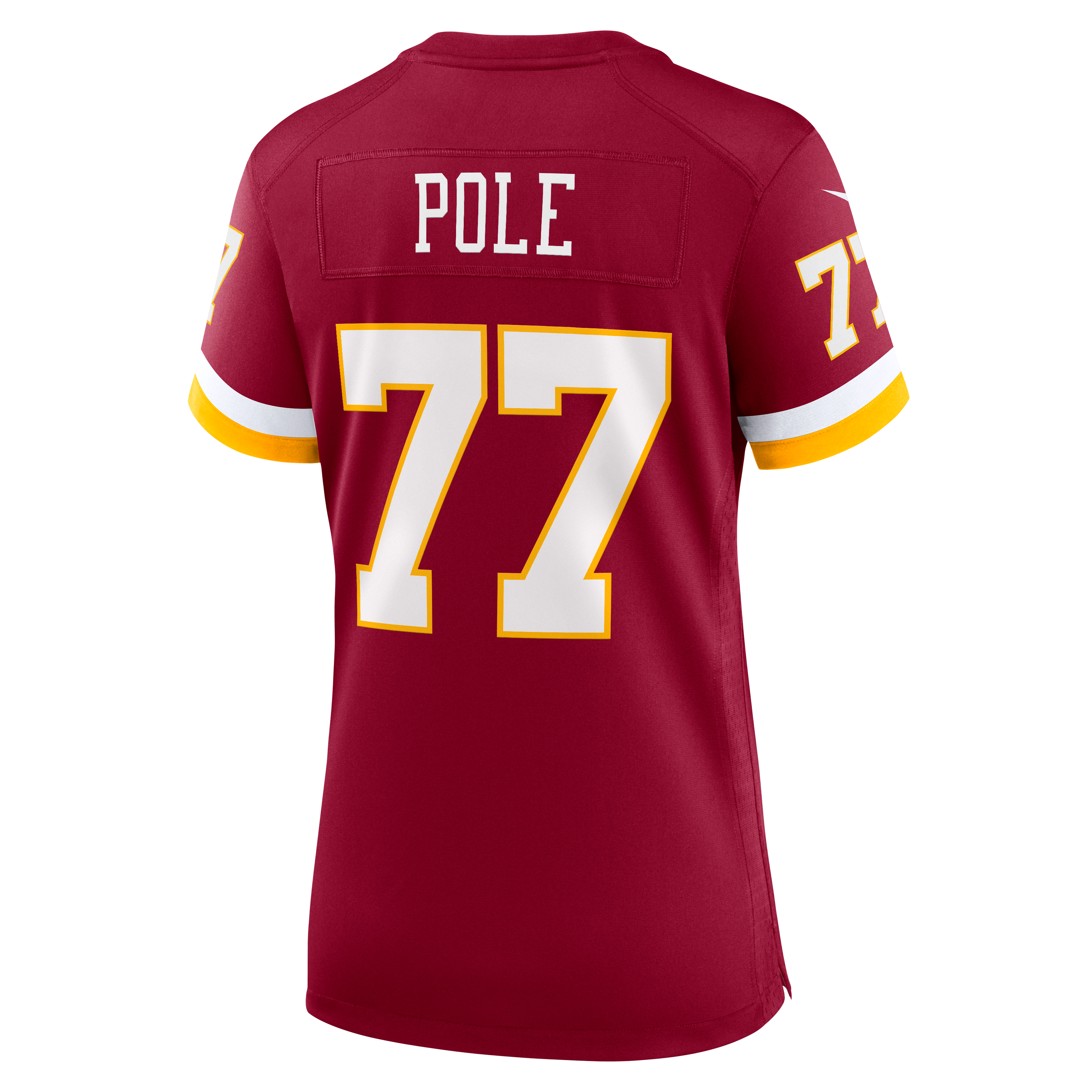 Maillot de match Nike Esa Pole bordeaux pour femme, Washington Commanders