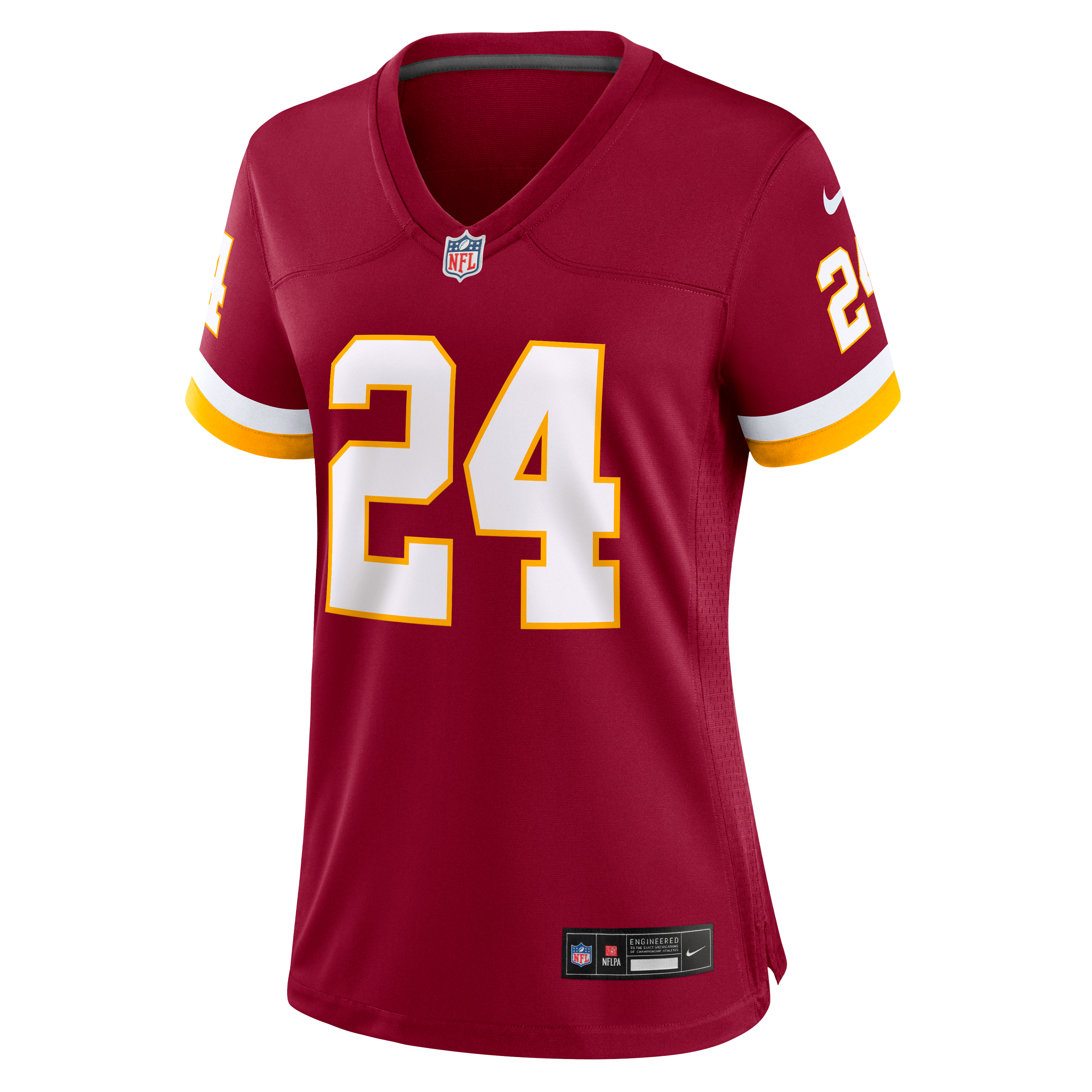 Maillot de match Nike Fabian Moreau bordeaux pour femme, Washington Commanders