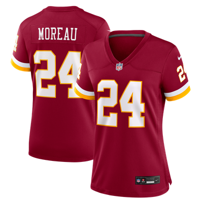 Fabian Moreau Washington Commanders Nike Women's Team Game Jersey - Burgundy