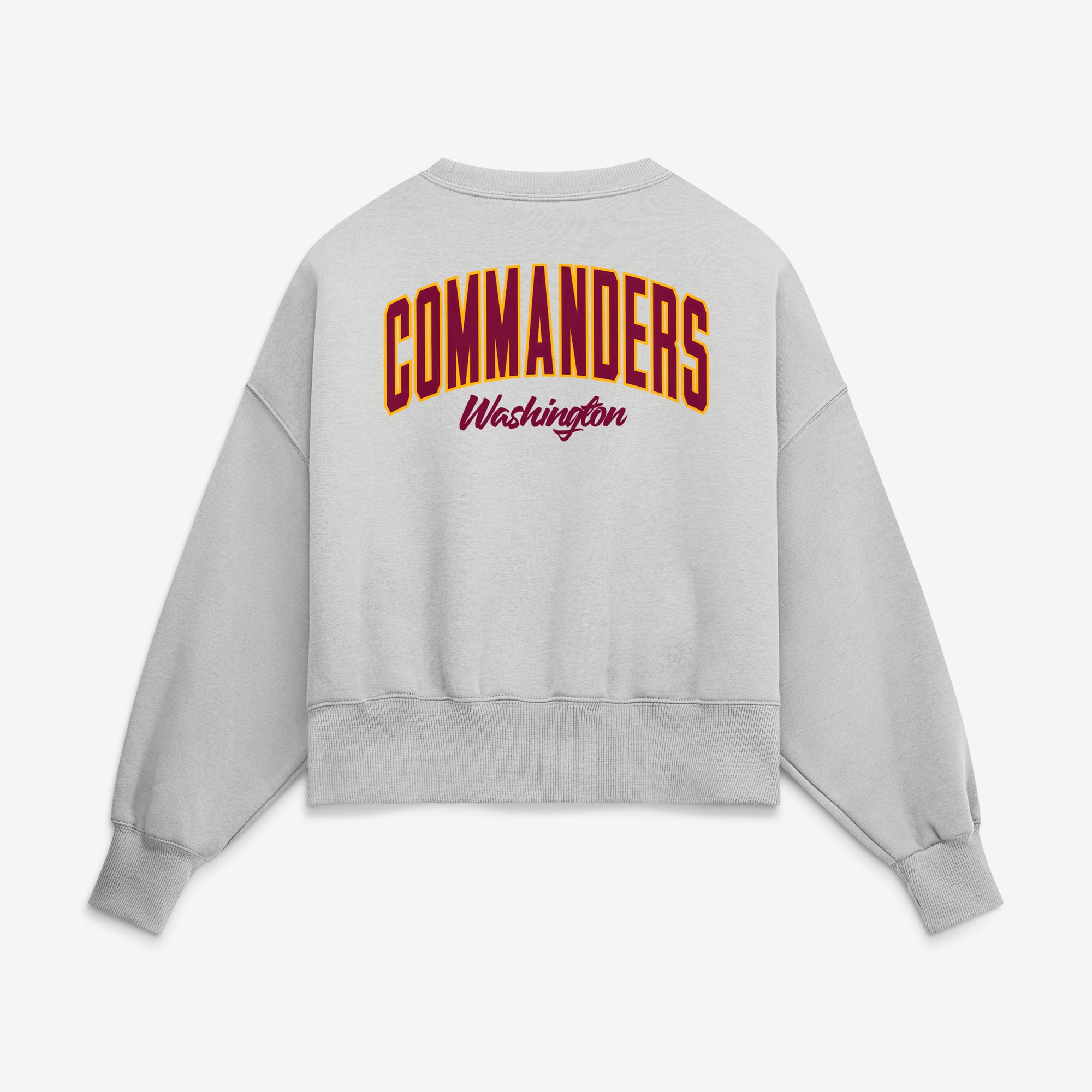 Sweat-shirt polaire surdimensionné Nike Primetime Phoenix gris Washington Commanders pour femme