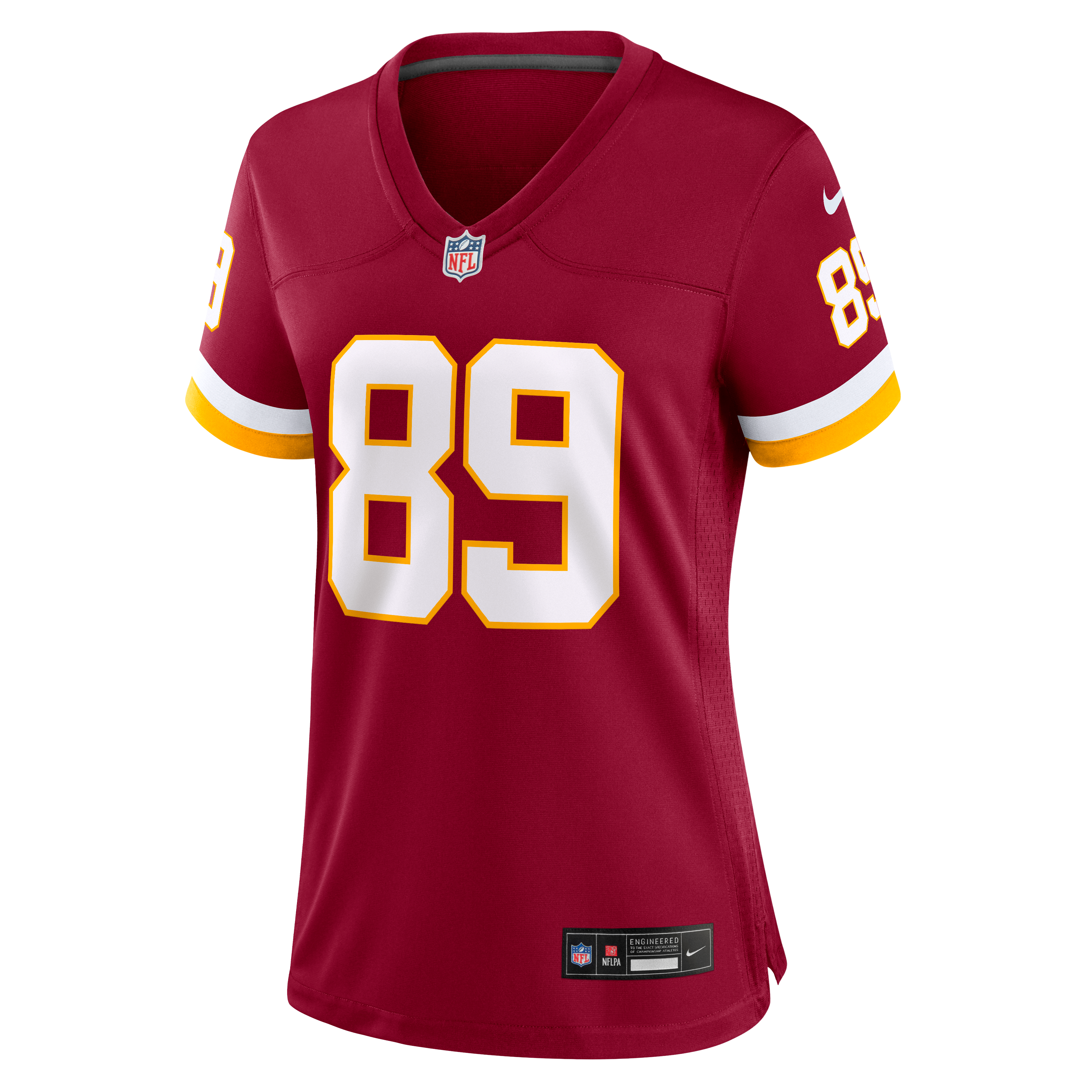 Maillot de match Nike Jack Westover bordeaux pour femme, Washington Commanders