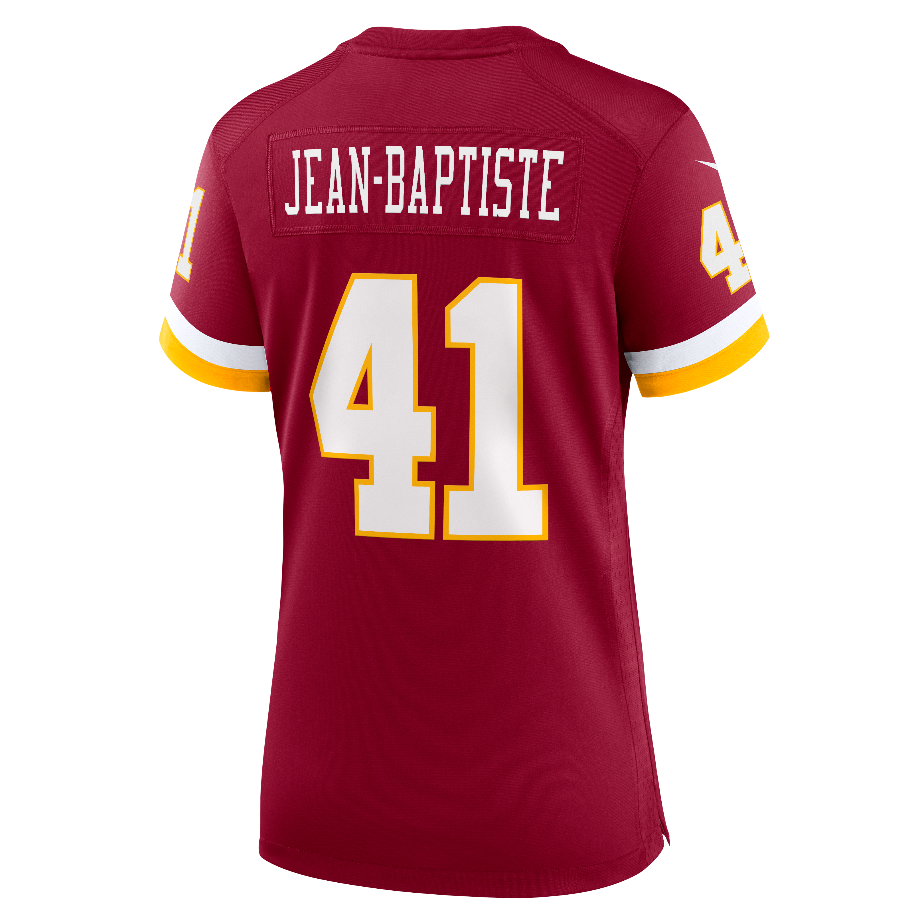 Women's Nike Javontae Jean-Baptiste Burgundy Washington Commanders Team Game Jersey