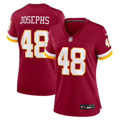 Joshua Josephs Washington Commanders Nike Women's Team Game Jersey - Burgundy