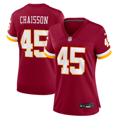 K'Lavon Chaisson Washington Commanders Nike Women's Team Game Jersey - Burgundy