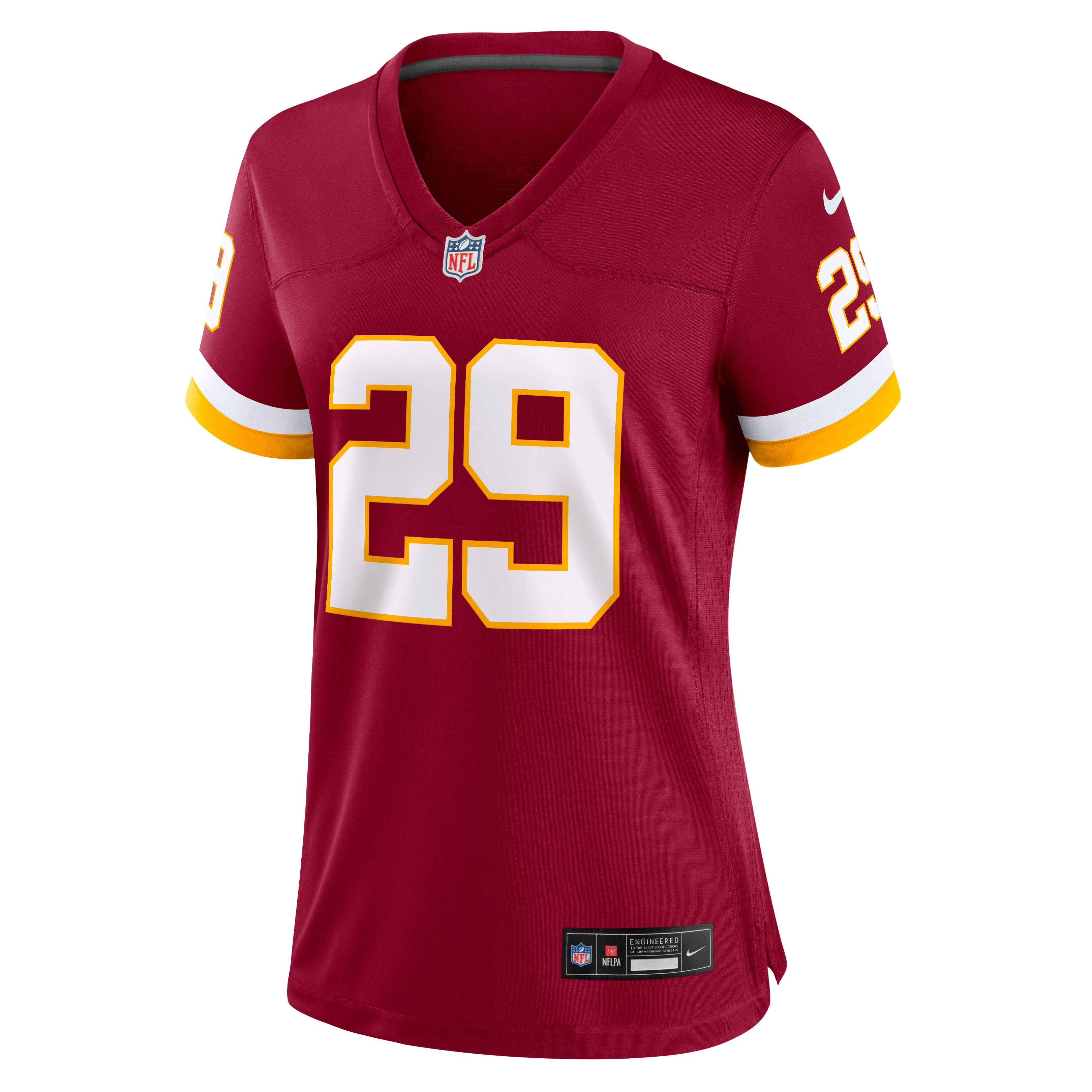 Maillot de match Nike Rasul Douglas bordeaux pour femme, Washington Commanders