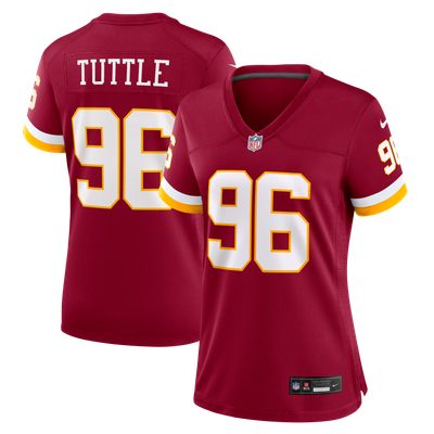 Shy Tuttle Washington Commanders Nike Women's Team Game Jersey - Burgundy