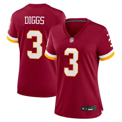 Stefon Diggs Washington Commanders Nike Women's Game Jersey - Burgundy