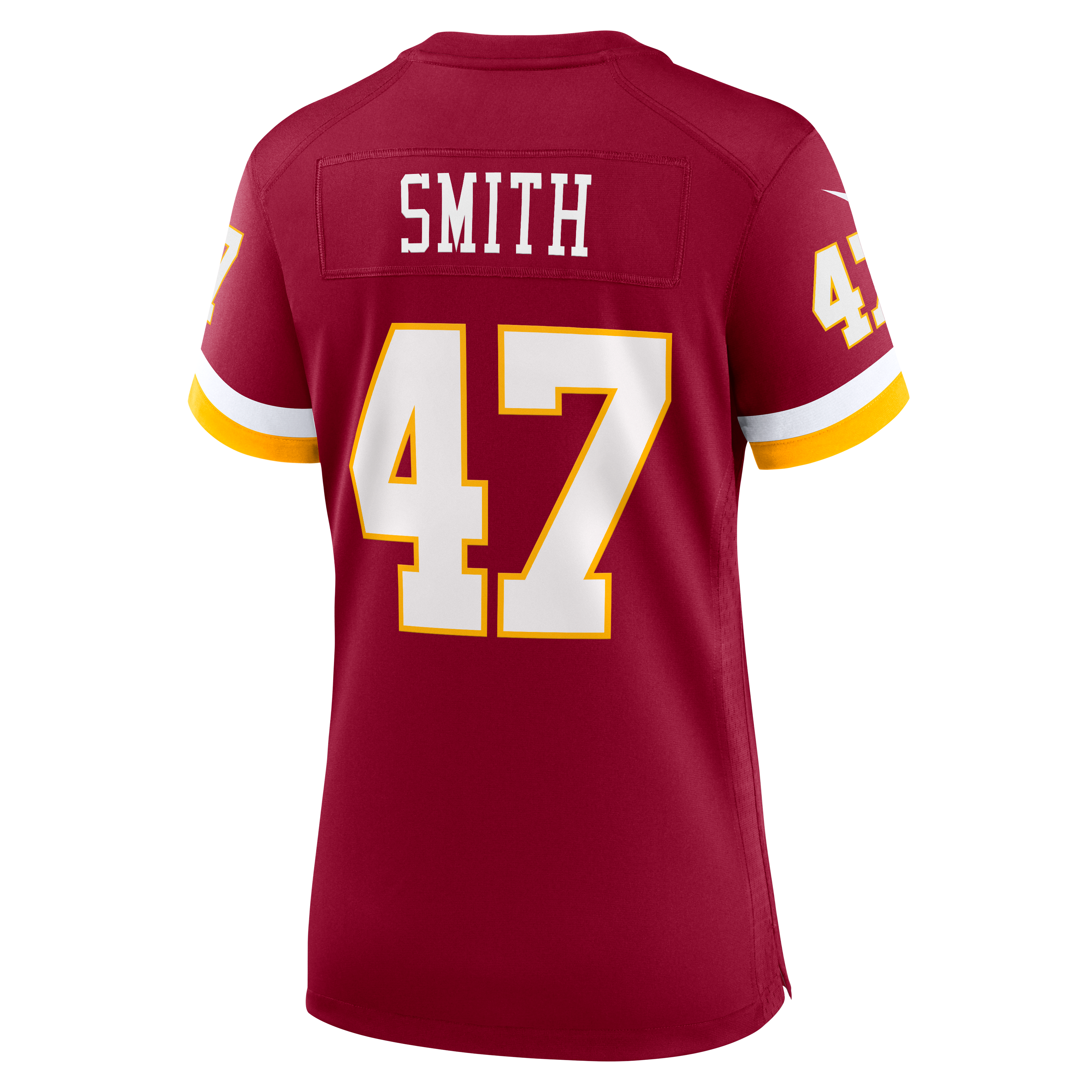 Women's Nike Terell Smith Burgundy Washington Commanders Team Game Jersey