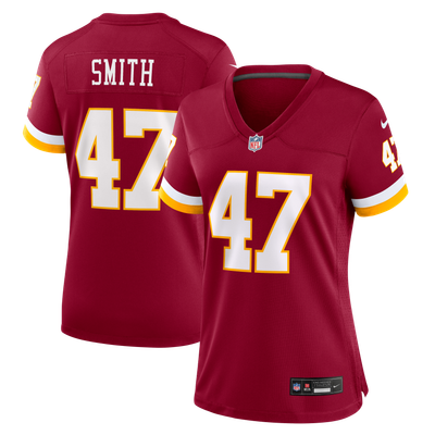 Terell Smith Washington Commanders Nike Women's Team Game Jersey - Burgundy