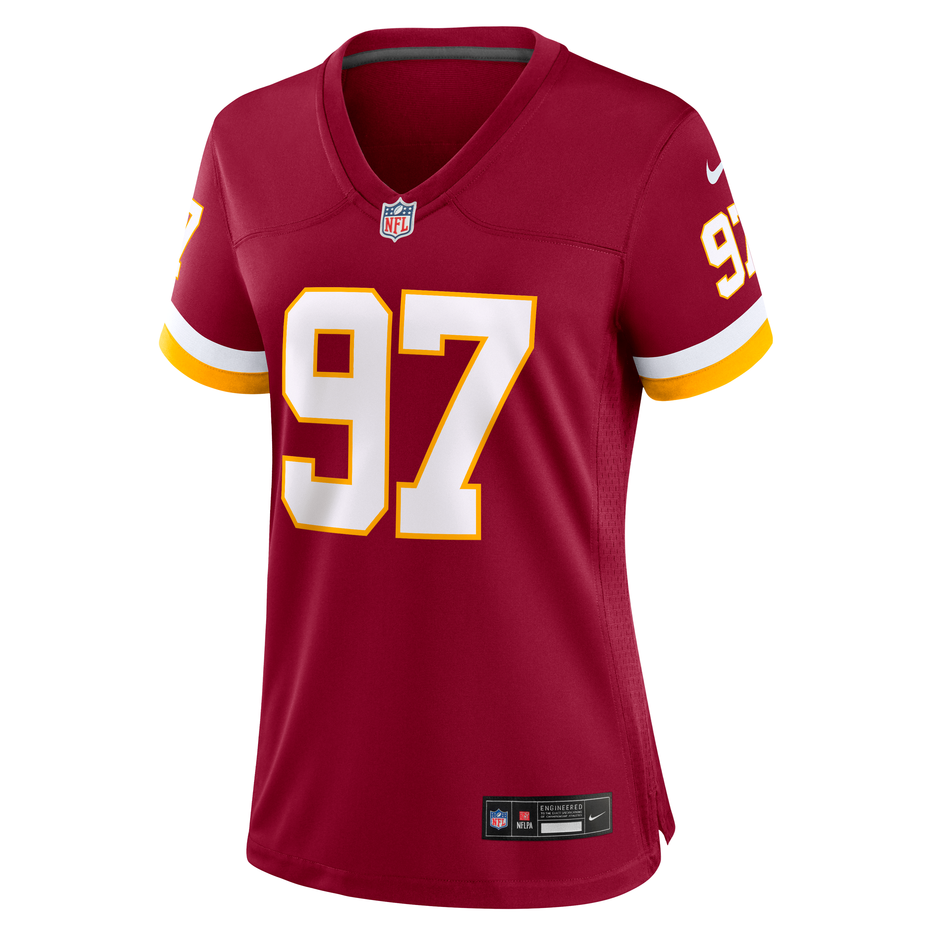Women's Nike Tim Settle Jr. Burgundy Washington Commanders Team Game Jersey