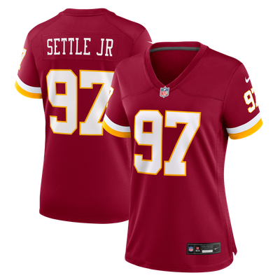 Tim Settle Jr. Washington Commanders Nike Women's Team Game Jersey - Burgundy