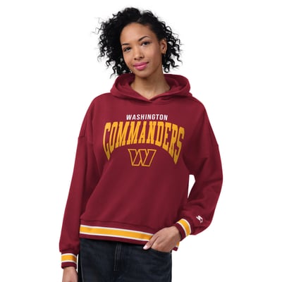 Washington Commanders Starter Women's Home Plate Hoodie - Burgundy