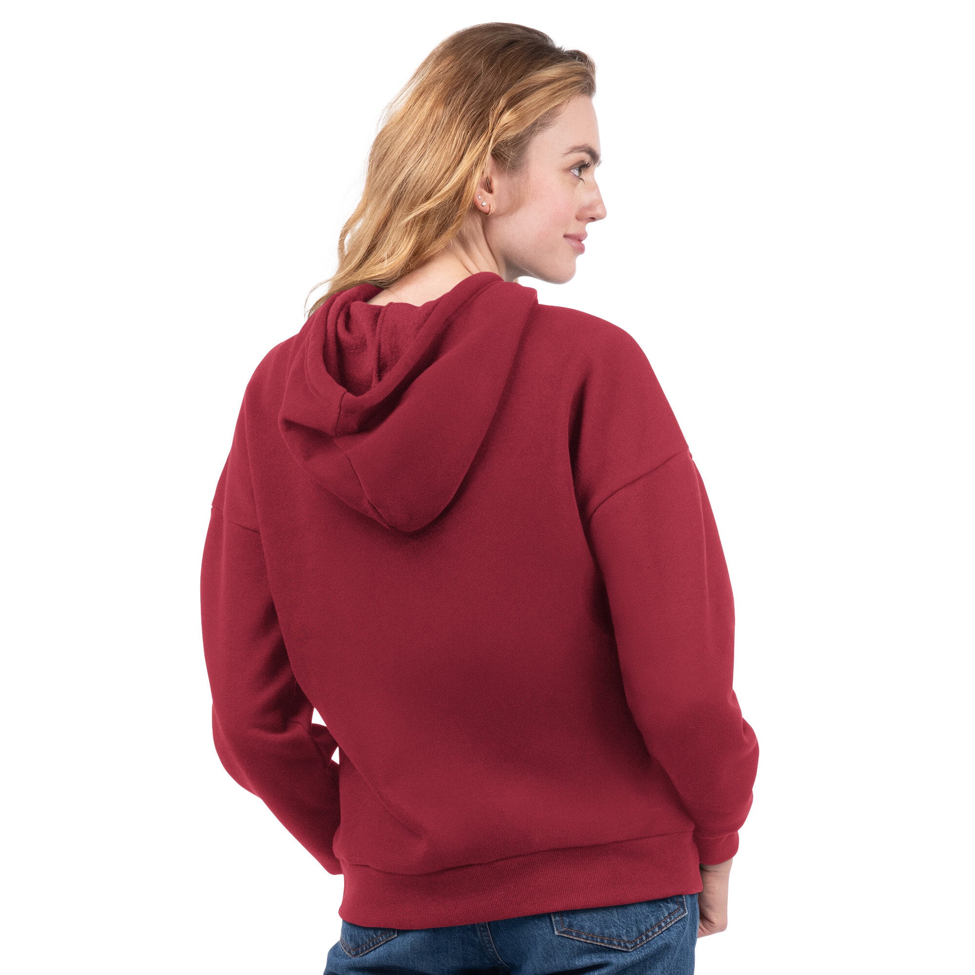 Ensemble sweat à capuche et t-shirt Starter or/bordeaux pour femmes Washington Commanders