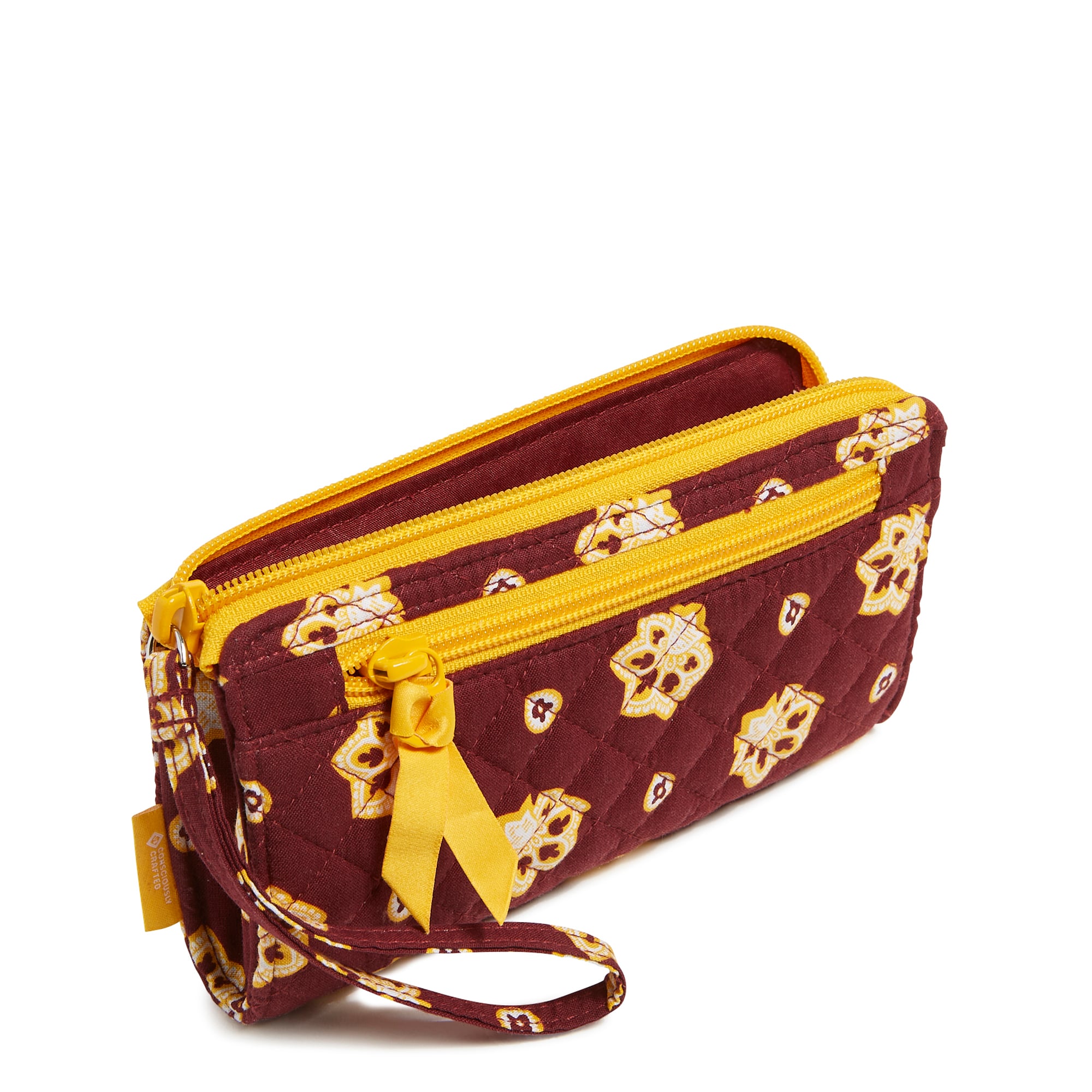 Women's Vera Bradley Washington Commanders RFID Front-Zip Wristlet
