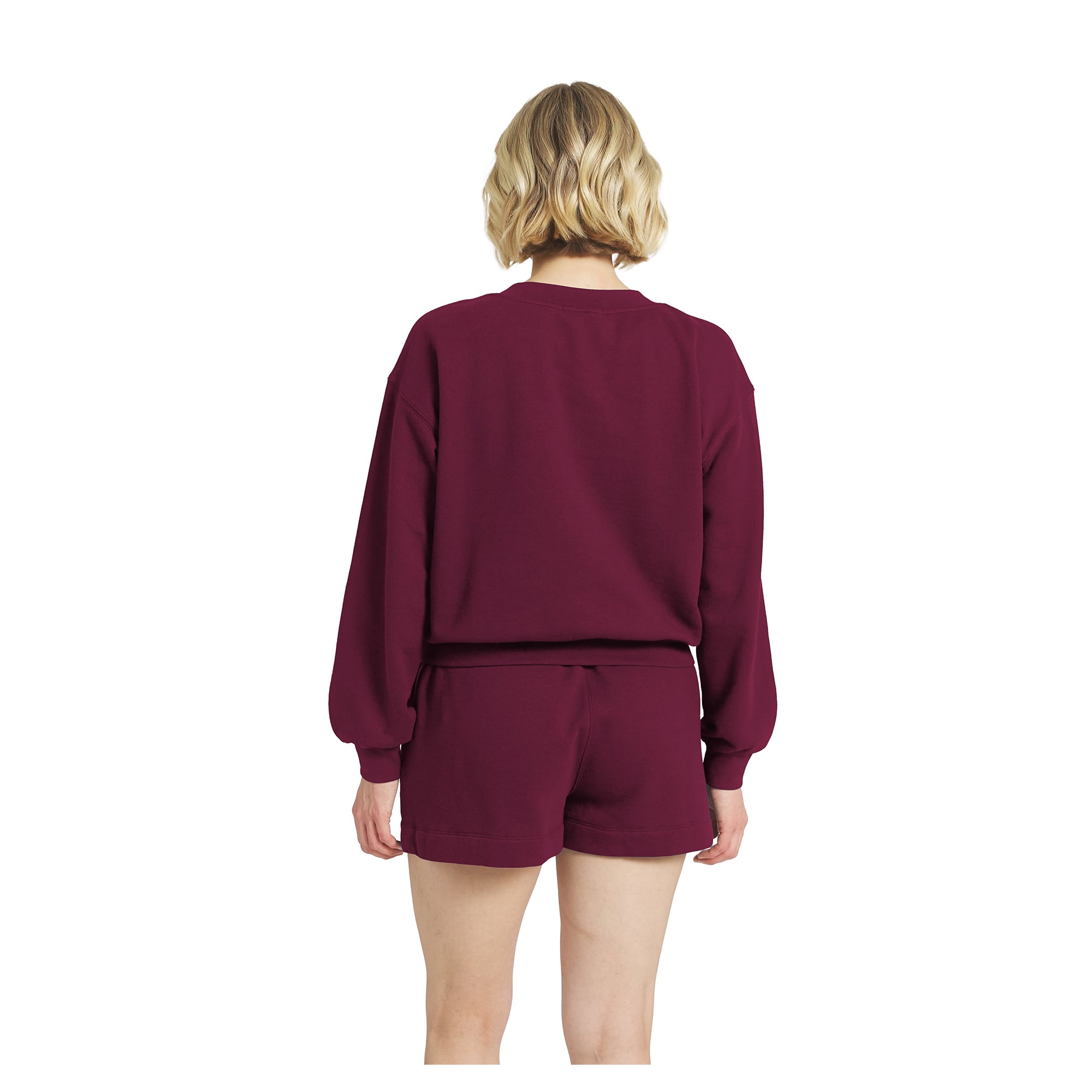 Women's WEAR by Erin Andrews Burgundy Washington Commanders Fleece V-Neck Lounge Set