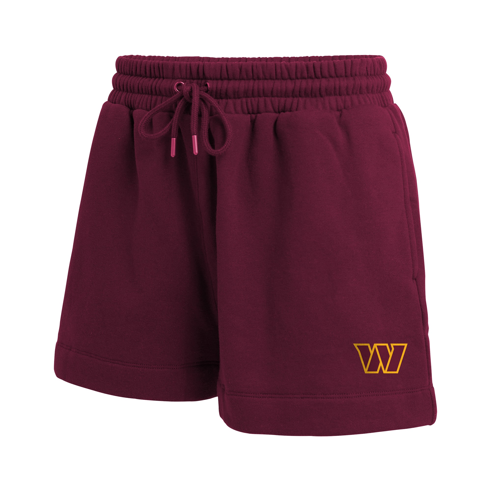 Women's WEAR by Erin Andrews Burgundy Washington Commanders Fleece V-Neck Lounge Set