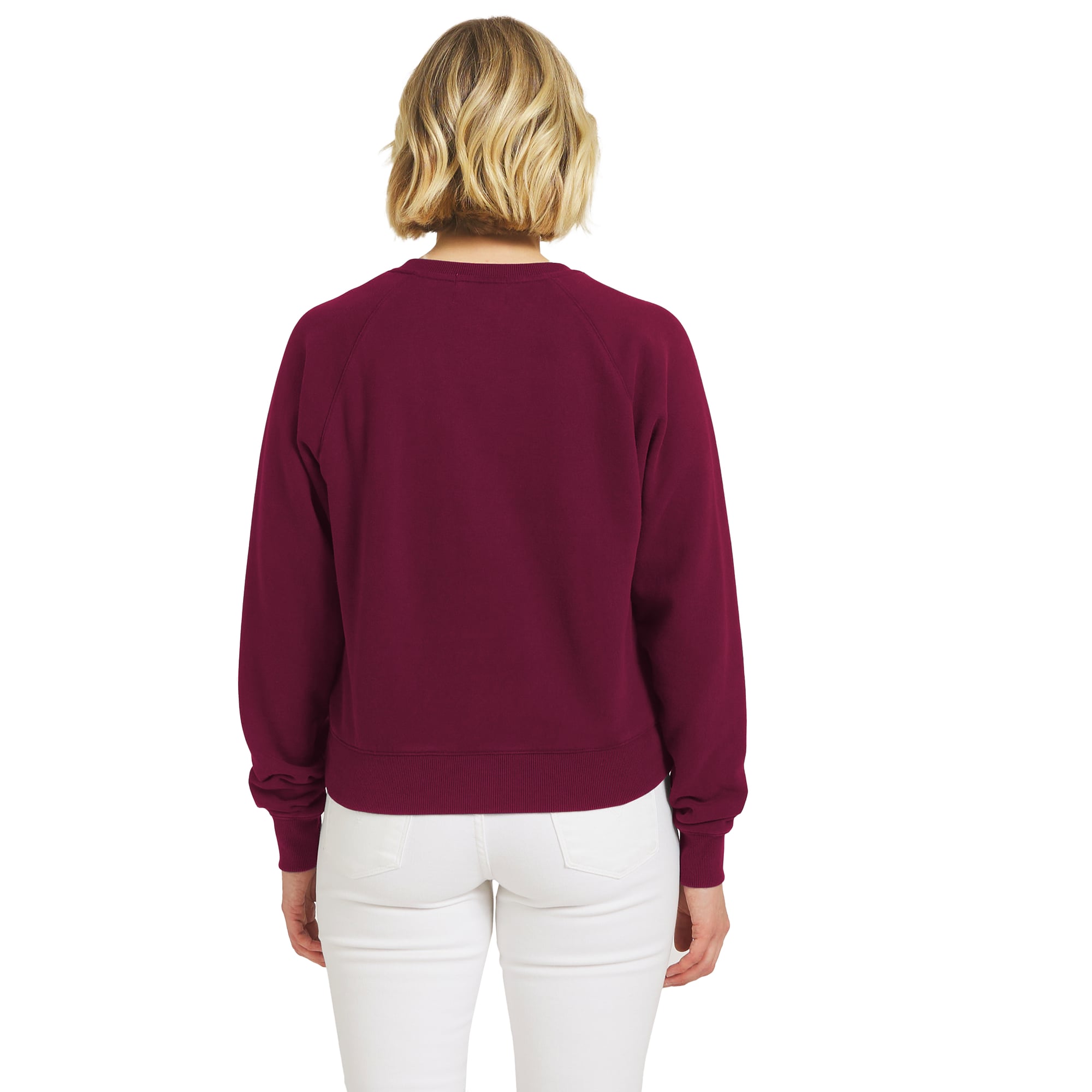 Gilet cardigan bordeaux chiné Washington Commanders pour femme de la marque WEAR by Erin Andrews