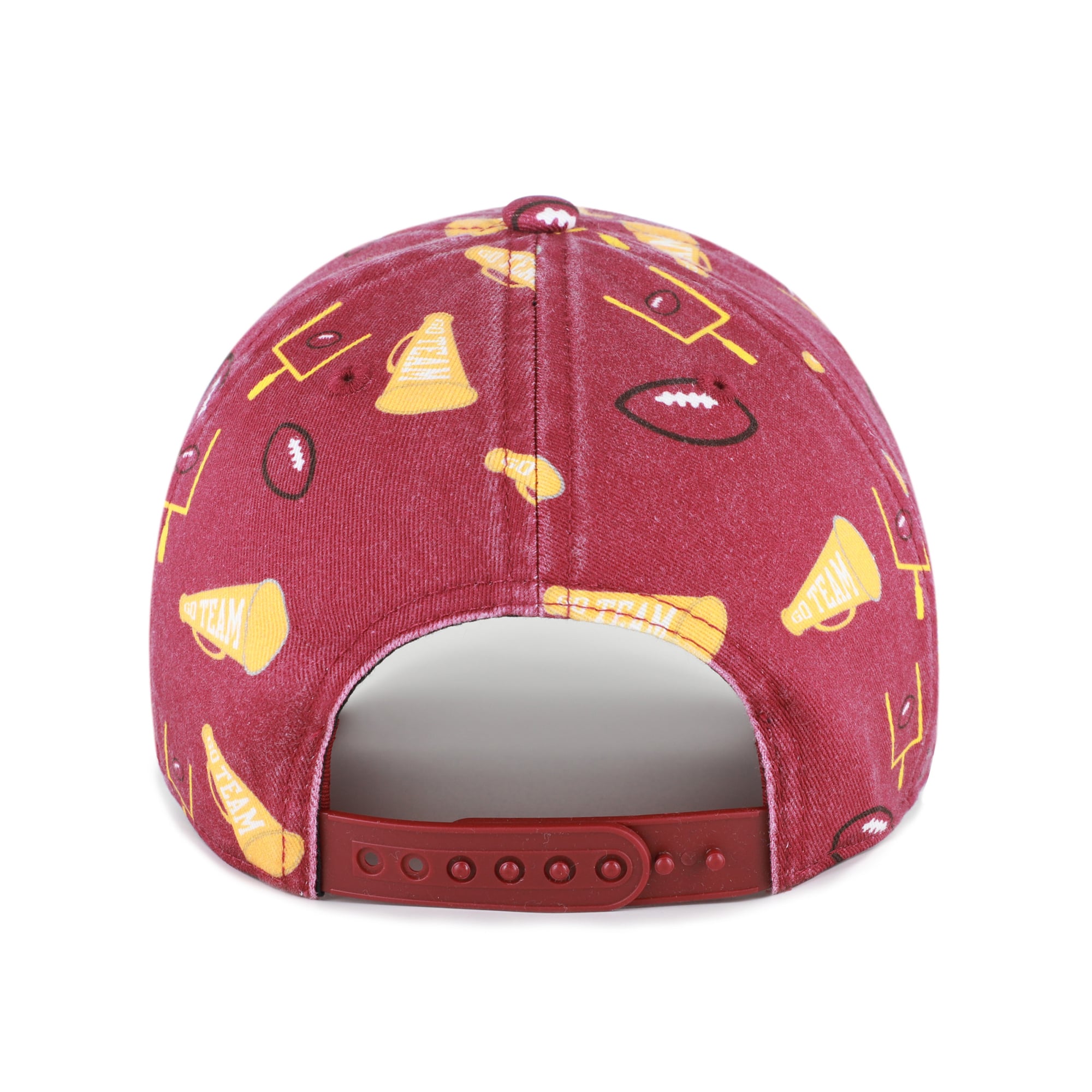 Youth '47  Burgundy Washington Commanders Stomping Ground Clean Up Adjustable Hat