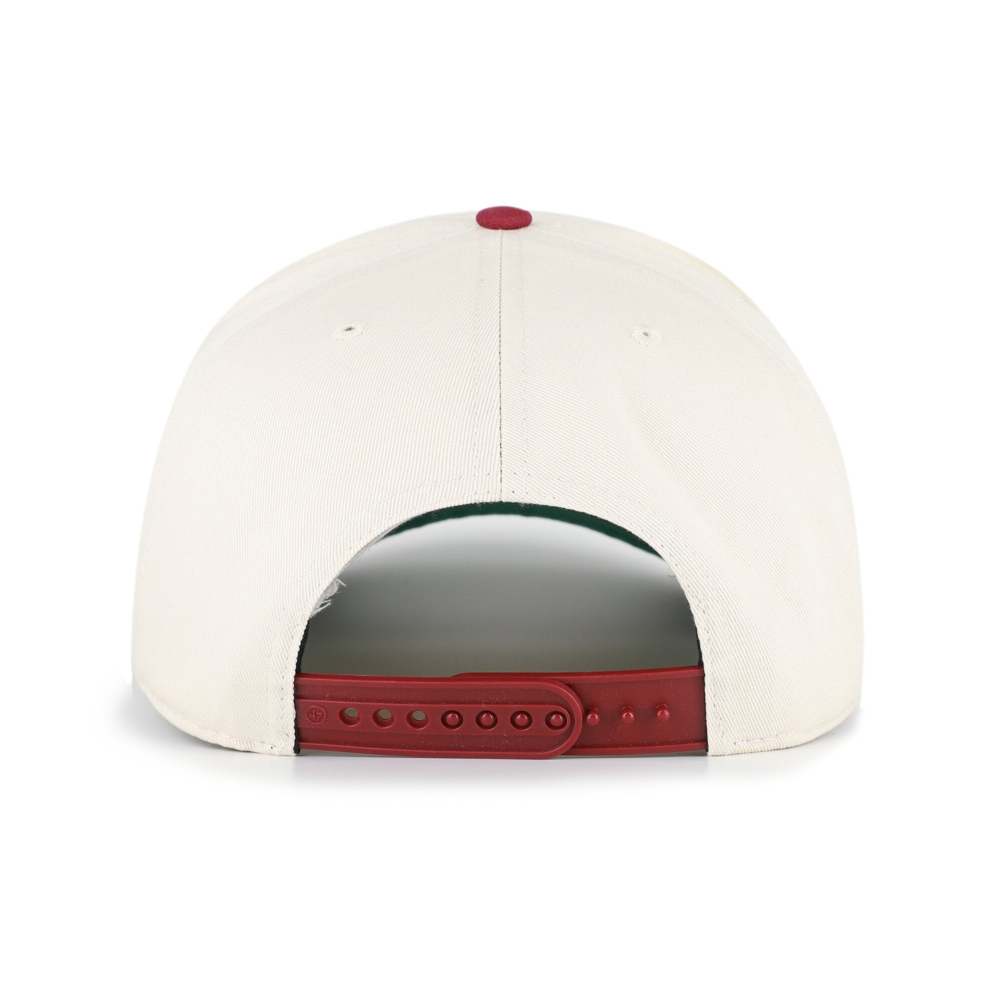 Youth '47 Natural/Burgundy Washington Commanders Freemont Hitch Adjustable Hat