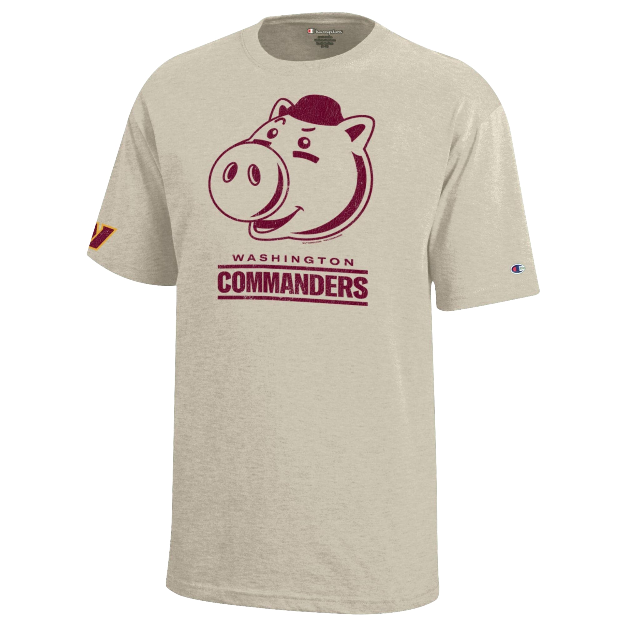 T-shirt enfant Disney x Champion Oatmeal Washington Commanders Hamm