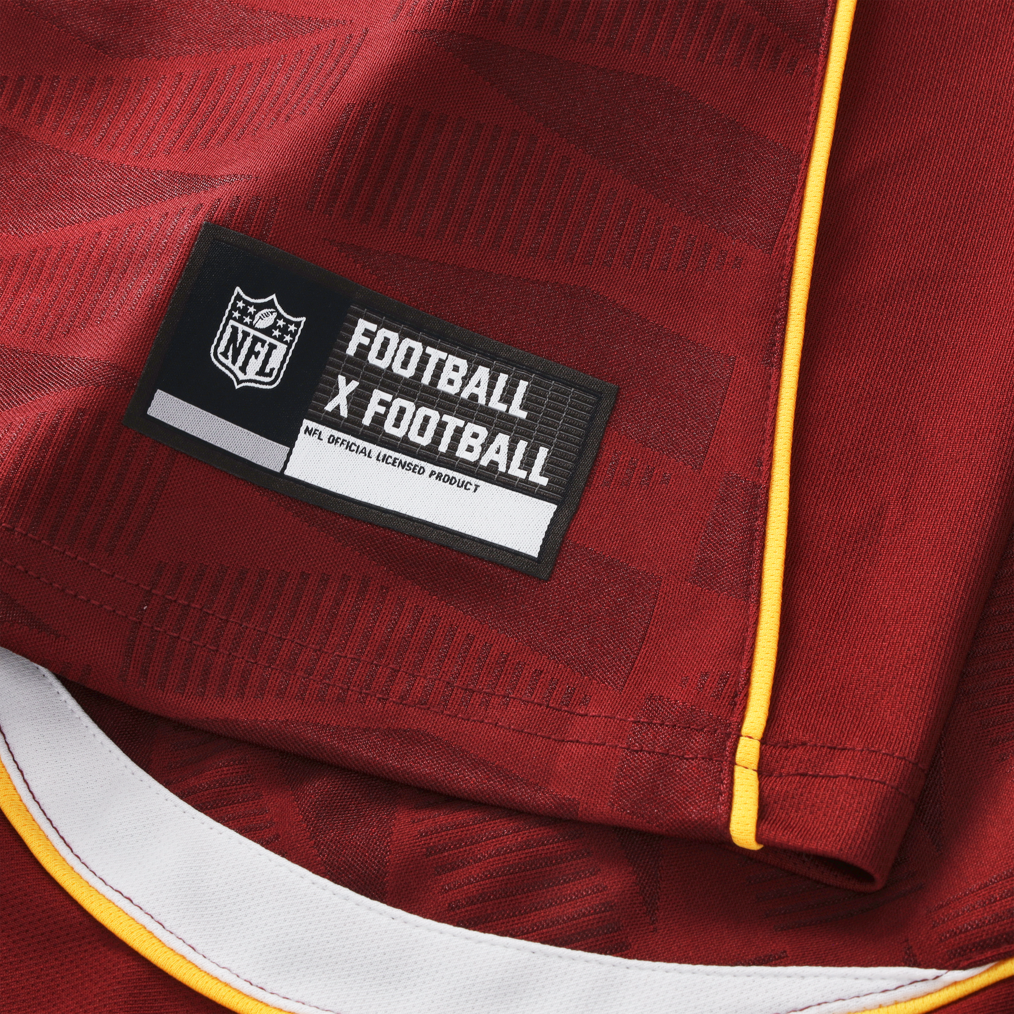 Youth Fanatics Burgundy Washington Commanders Football x V-Neck Fan Top
