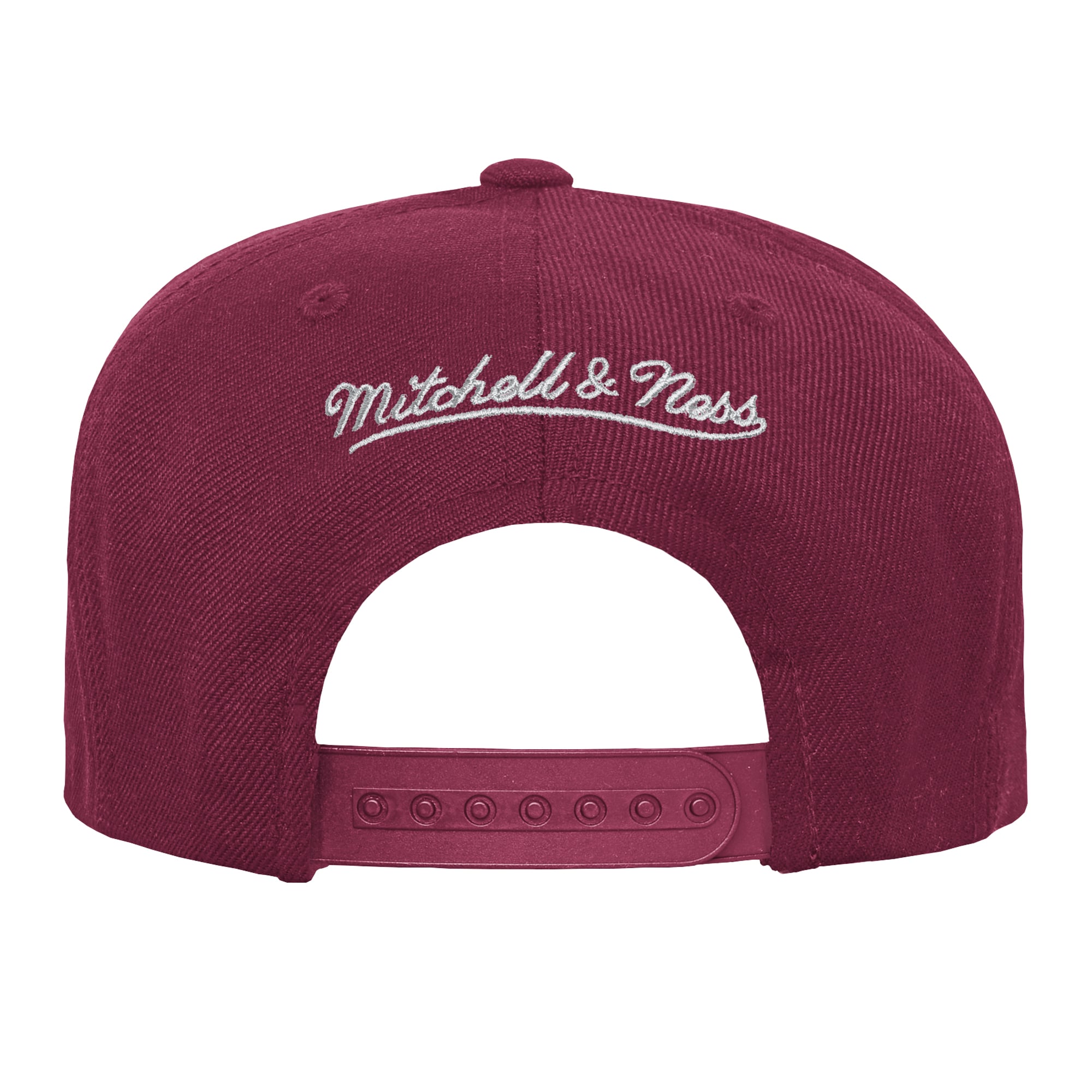 Casquette Mitchell & Ness bordeaux pour enfant, modèle entraîneur-chef des Washington Commanders.
