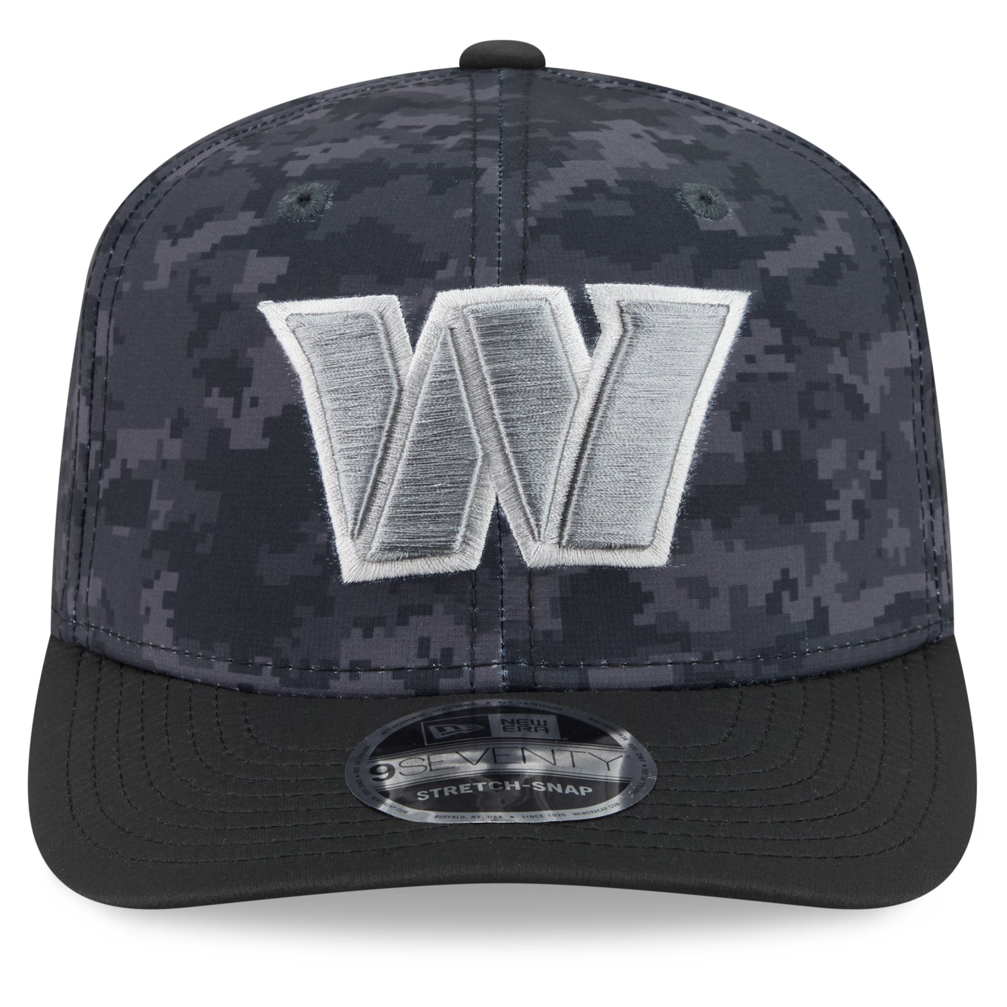 Casquette ajustable New Era Black Washington Commanders 2026 Salute To Service 9SEVENTY pour jeunes