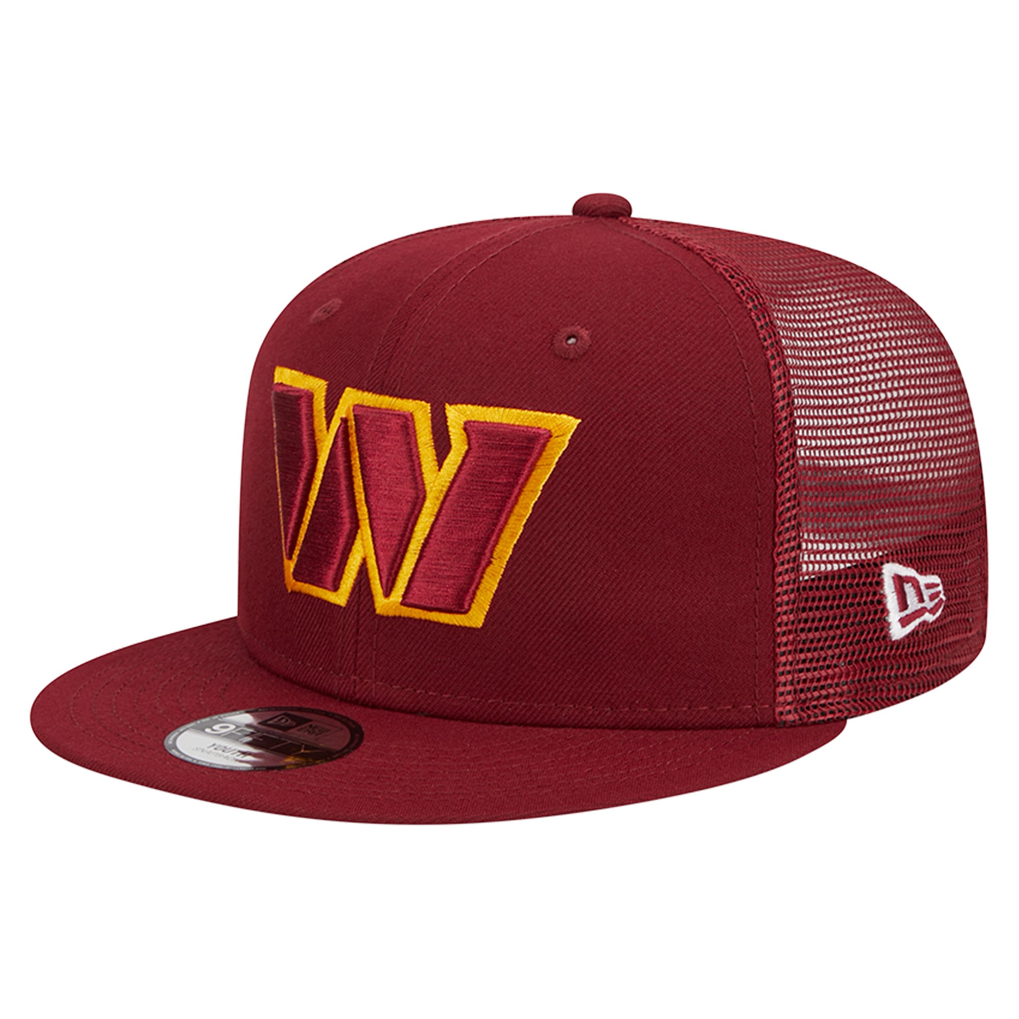Casquette Snapback 9FIFTY New Era Washington Commanders Main Trucker pour jeune