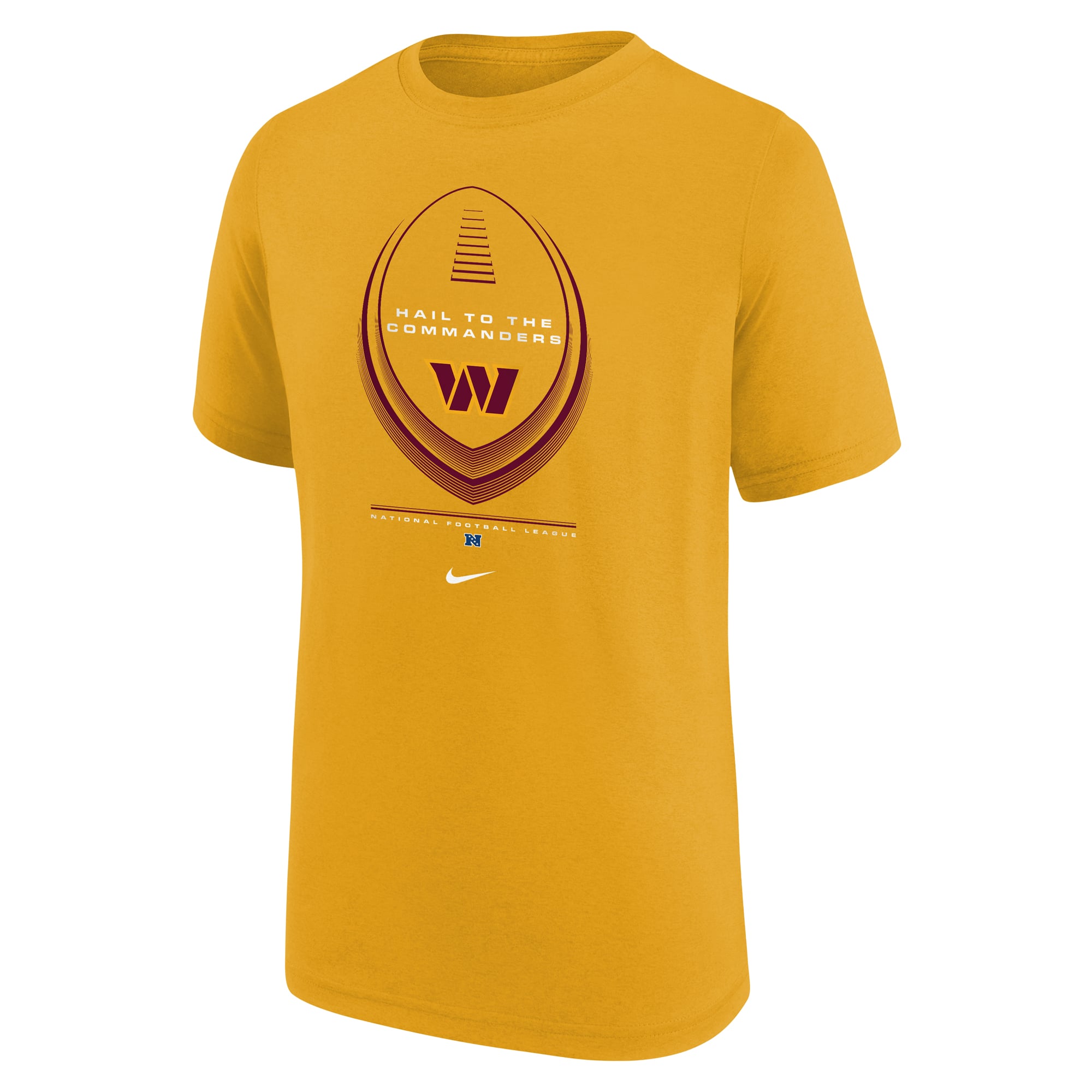 Youth Nike  Gold Washington Commanders Icon Legend Dri-FIT T-Shirt
