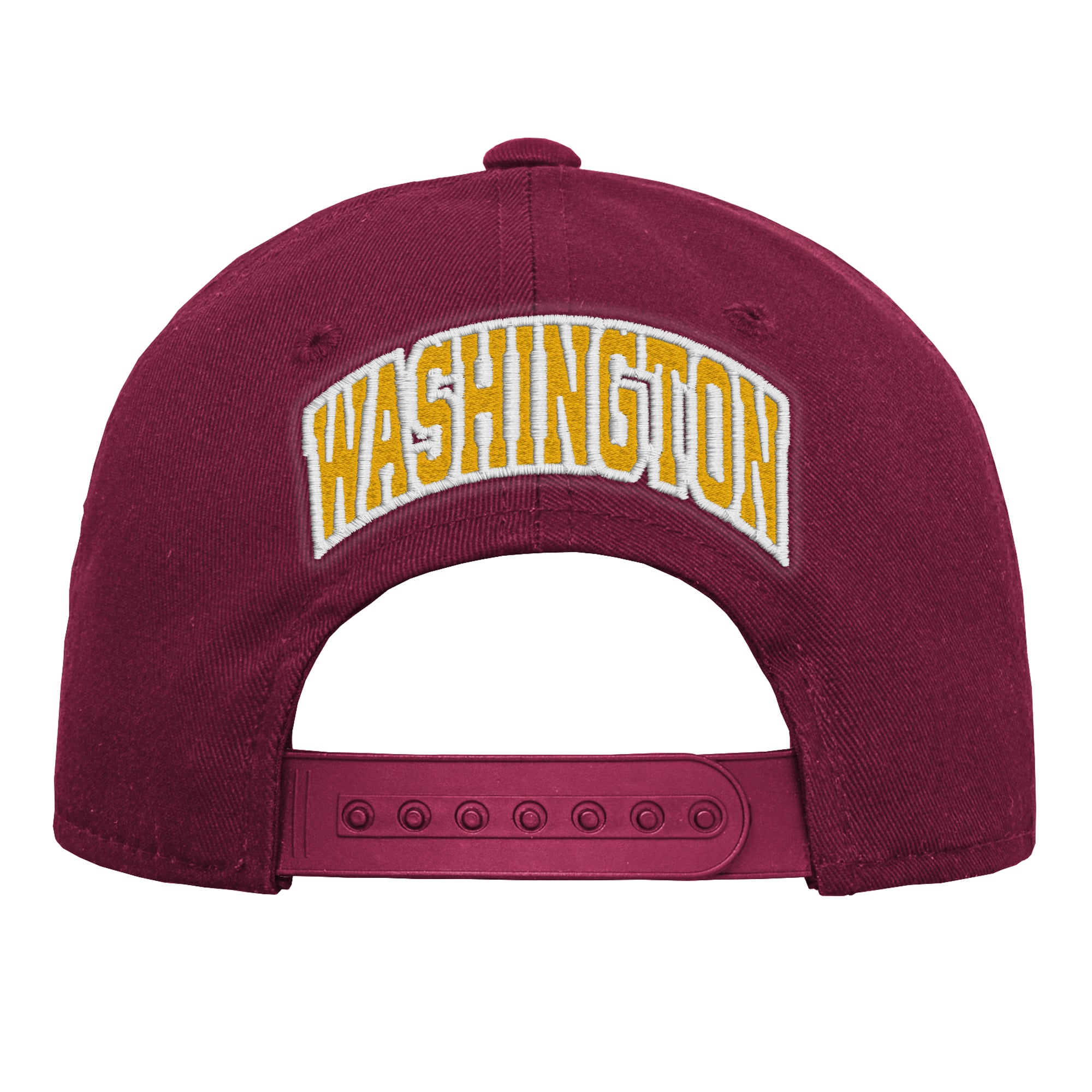 Youth Outerstuff Burgundy Washington Commanders Pre-Curved Snapback Hat