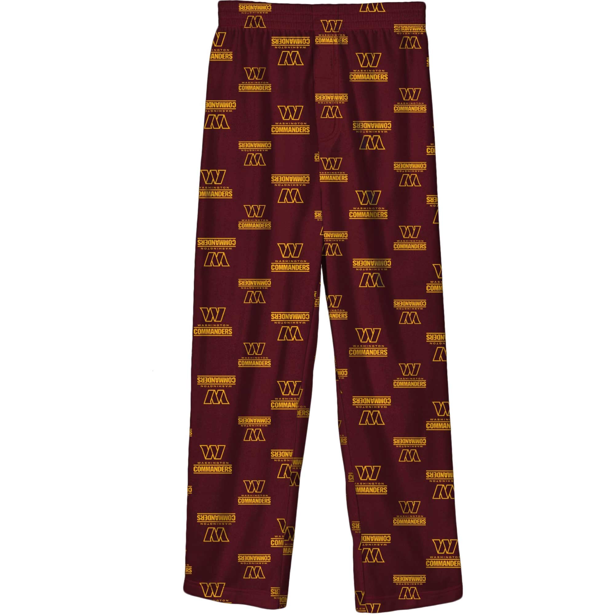 Youth Outerstuff Burgundy Washington Commanders Printed Pajama Pants