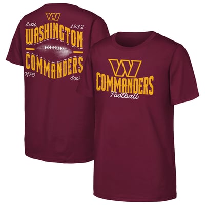  Washington Commanders Outerstuff Youth Top Pick T-Shirt - Burgundy
