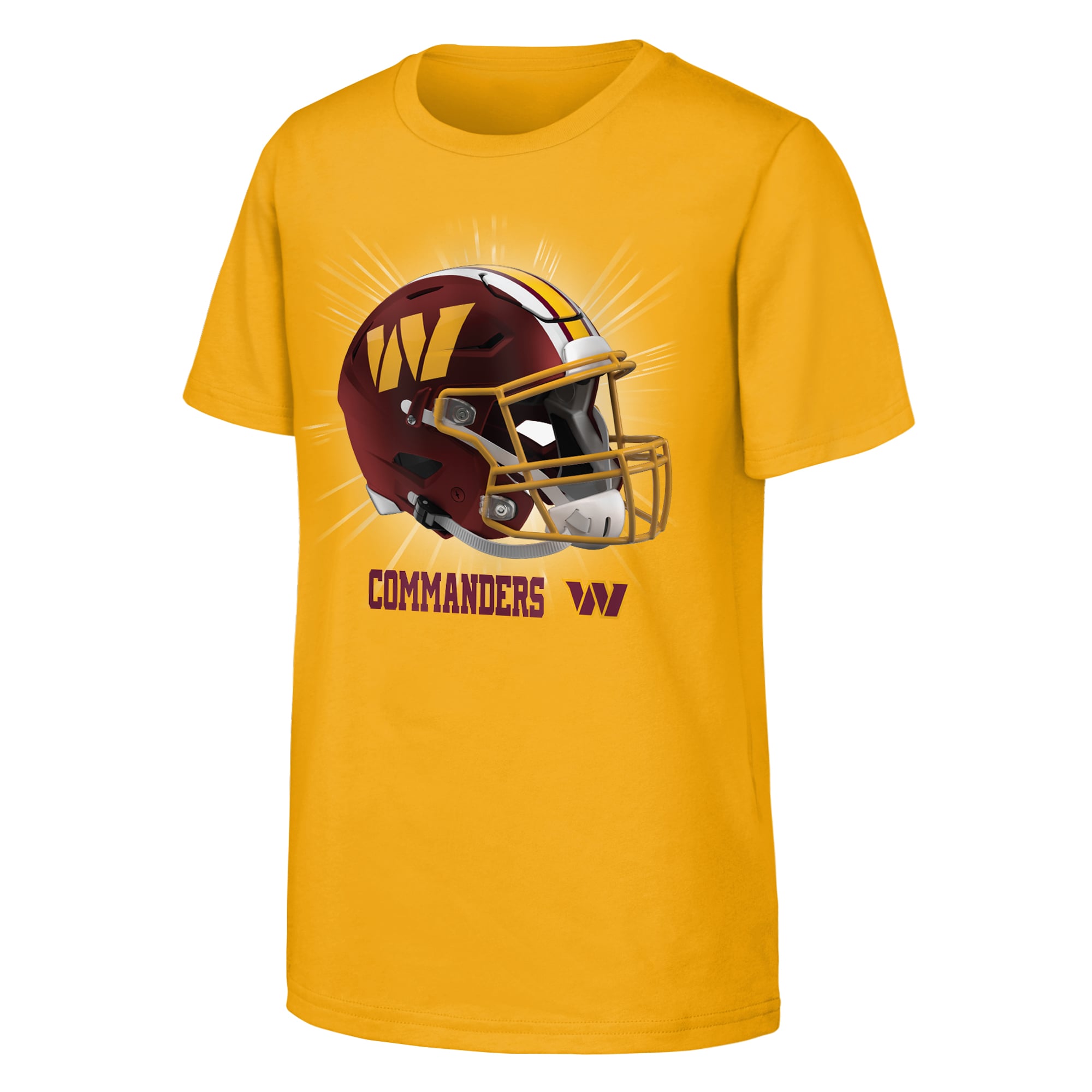T-shirt Outerstuff Gold pour jeunes Washington Commanders, mentalité de gagnant