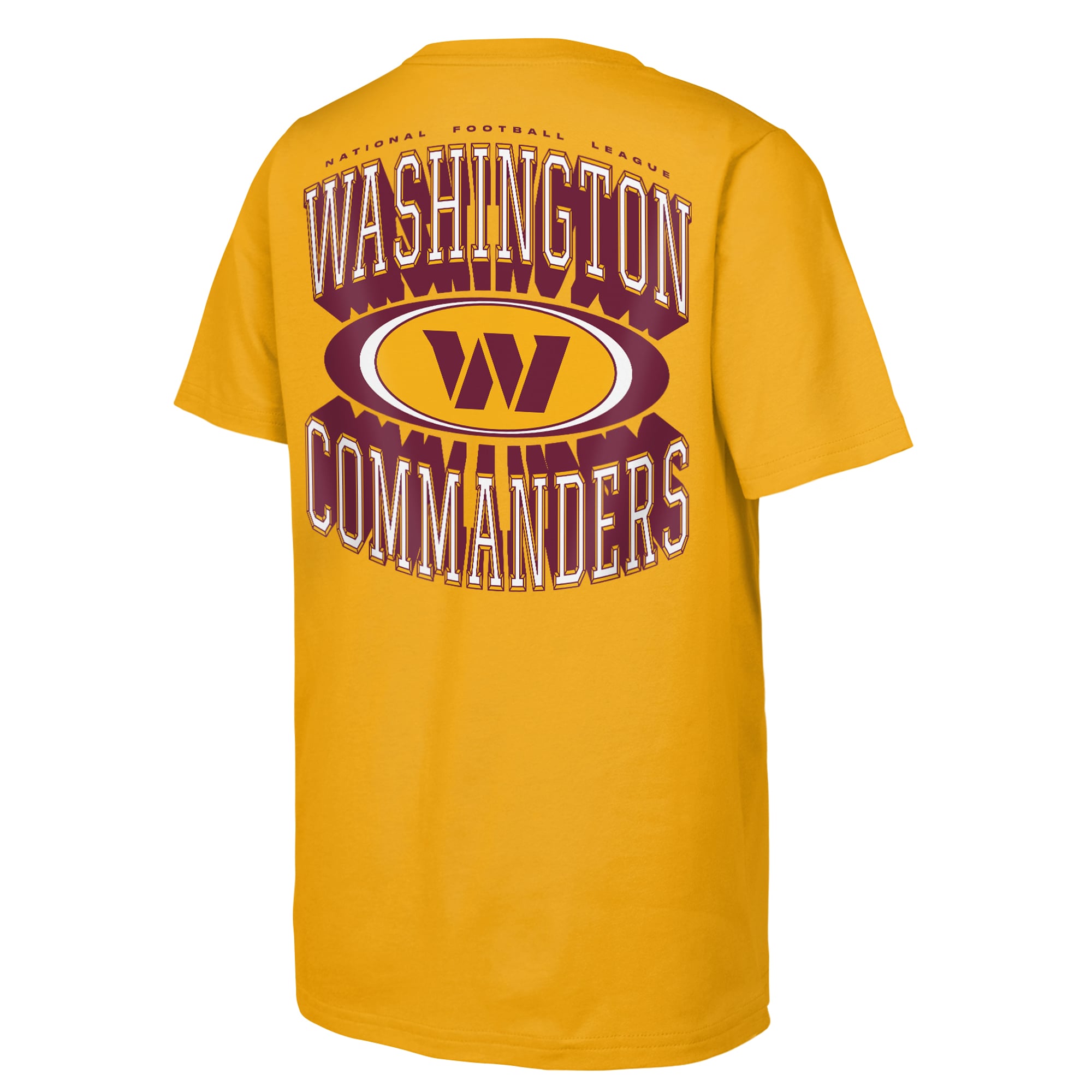 T-shirt Outerstuff Gold pour jeunes Washington Commanders, mentalité de gagnant