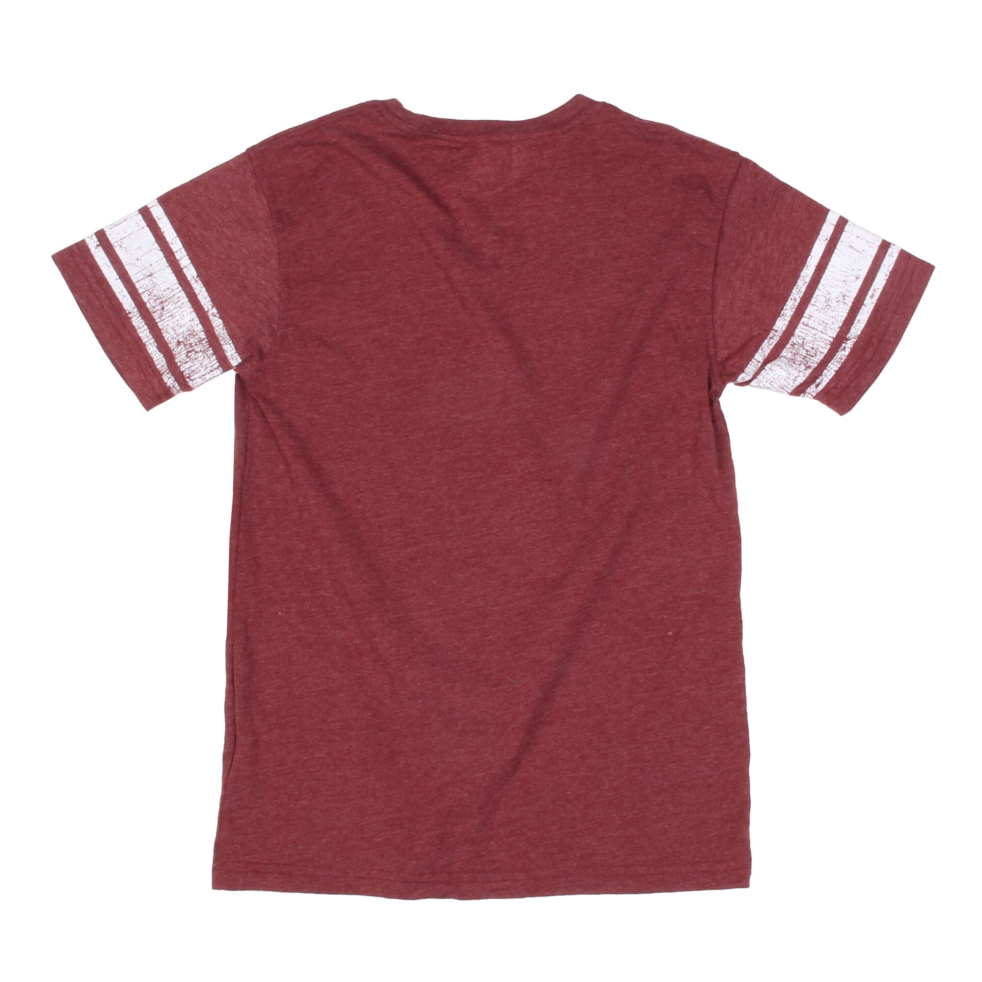 T-shirt de football américain Wes & Willy Burgundy Washington Commanders pour jeunes