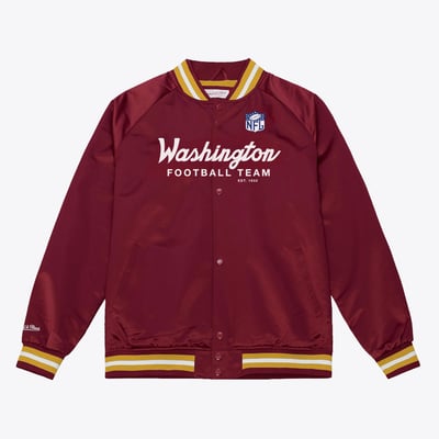 Chaqueta de Satén Ligera Washington Football Team Mitchell & Ness – Hombre
