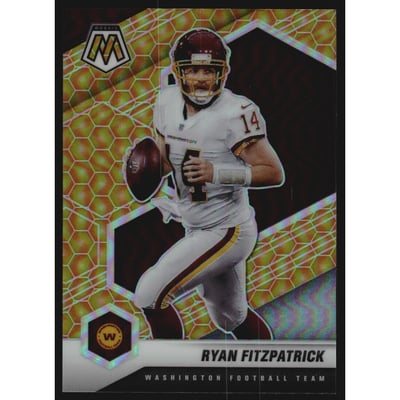 2021 Panini Mosaic Honeycomb #197 Ryan Fitzpatrick