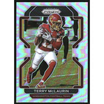 2021 Panini Prizm Prizms Silver #208 Terry McLaurin