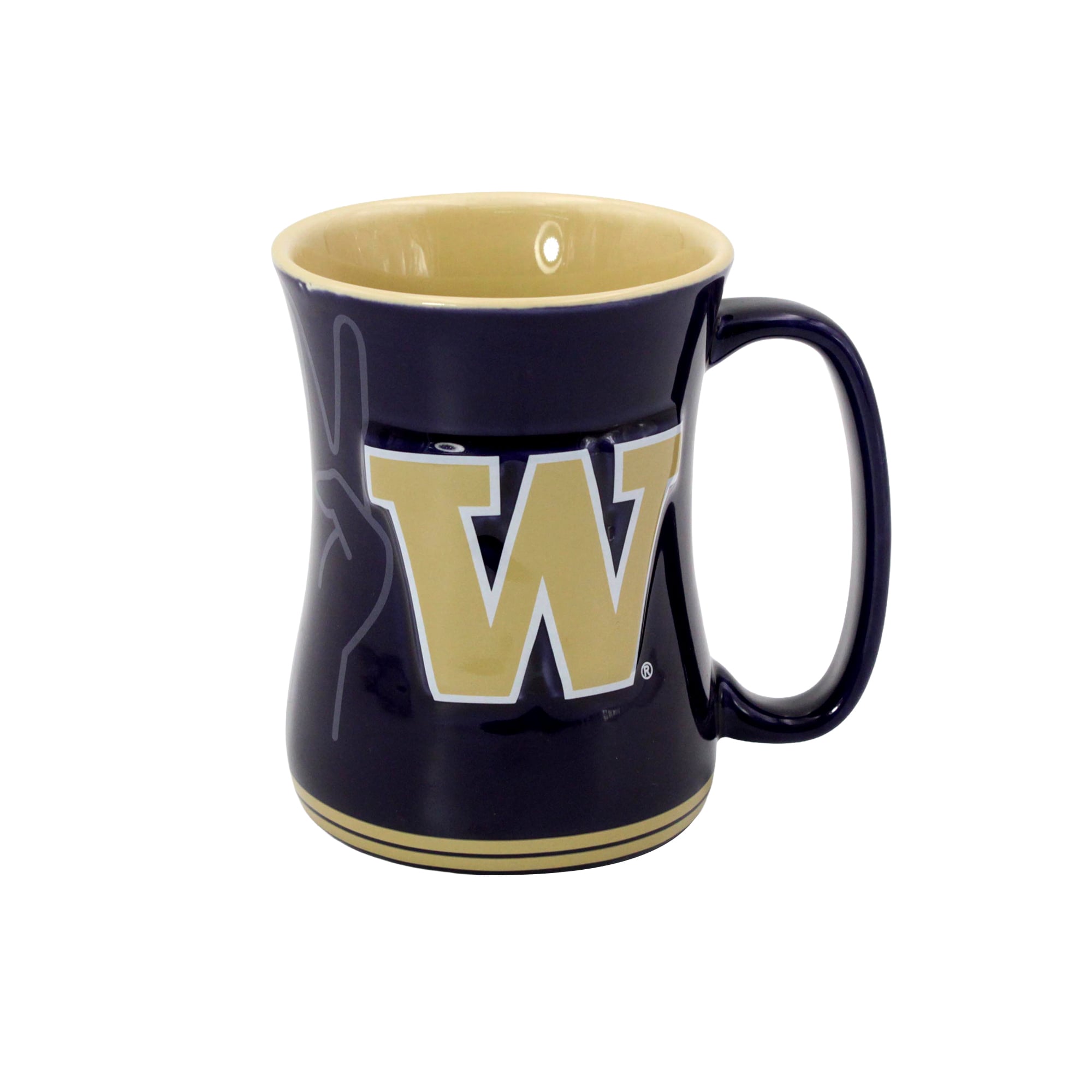 Ensemble de deux tasses de barista Core de 473 ml (16 oz) aux couleurs des Huskies de Washington, à Indigo Falls