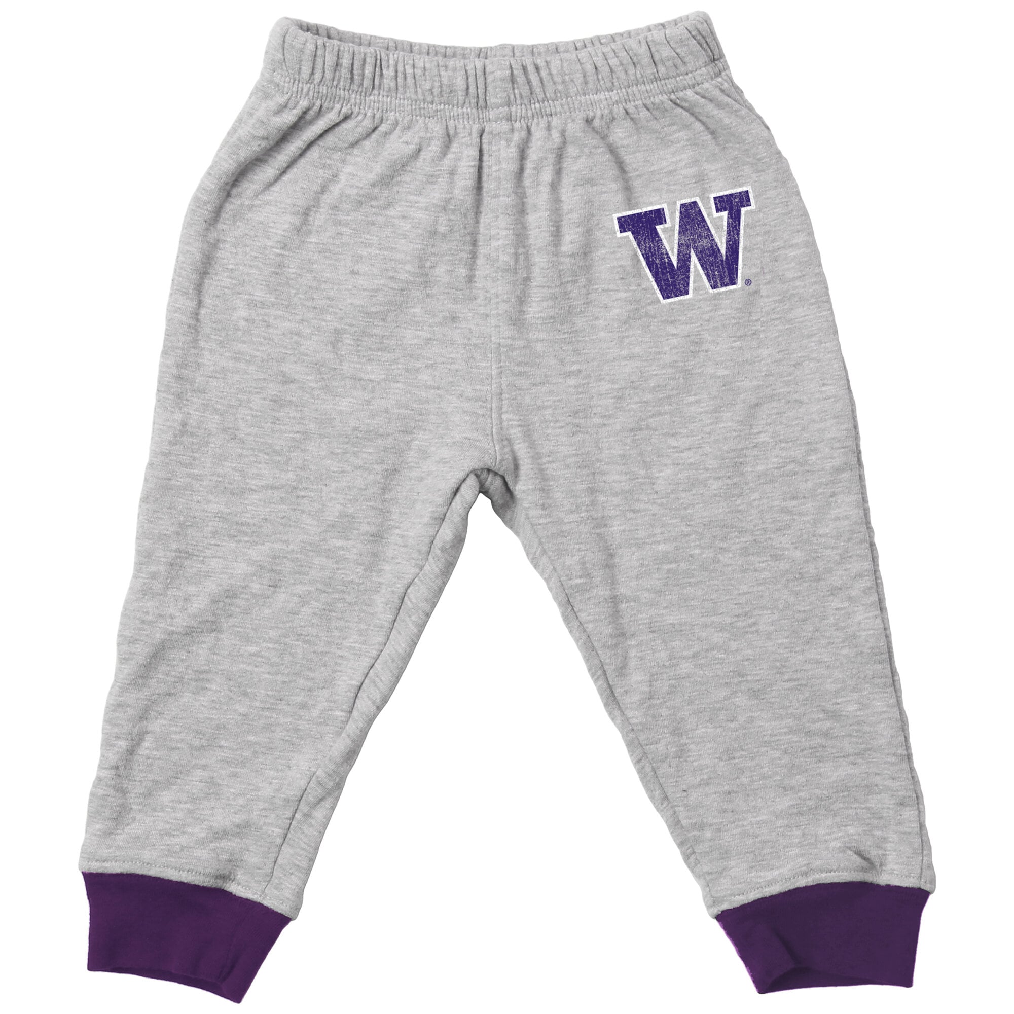 Infant Wes & Willy Heather Gray Washington Huskies Jie Hopper Set