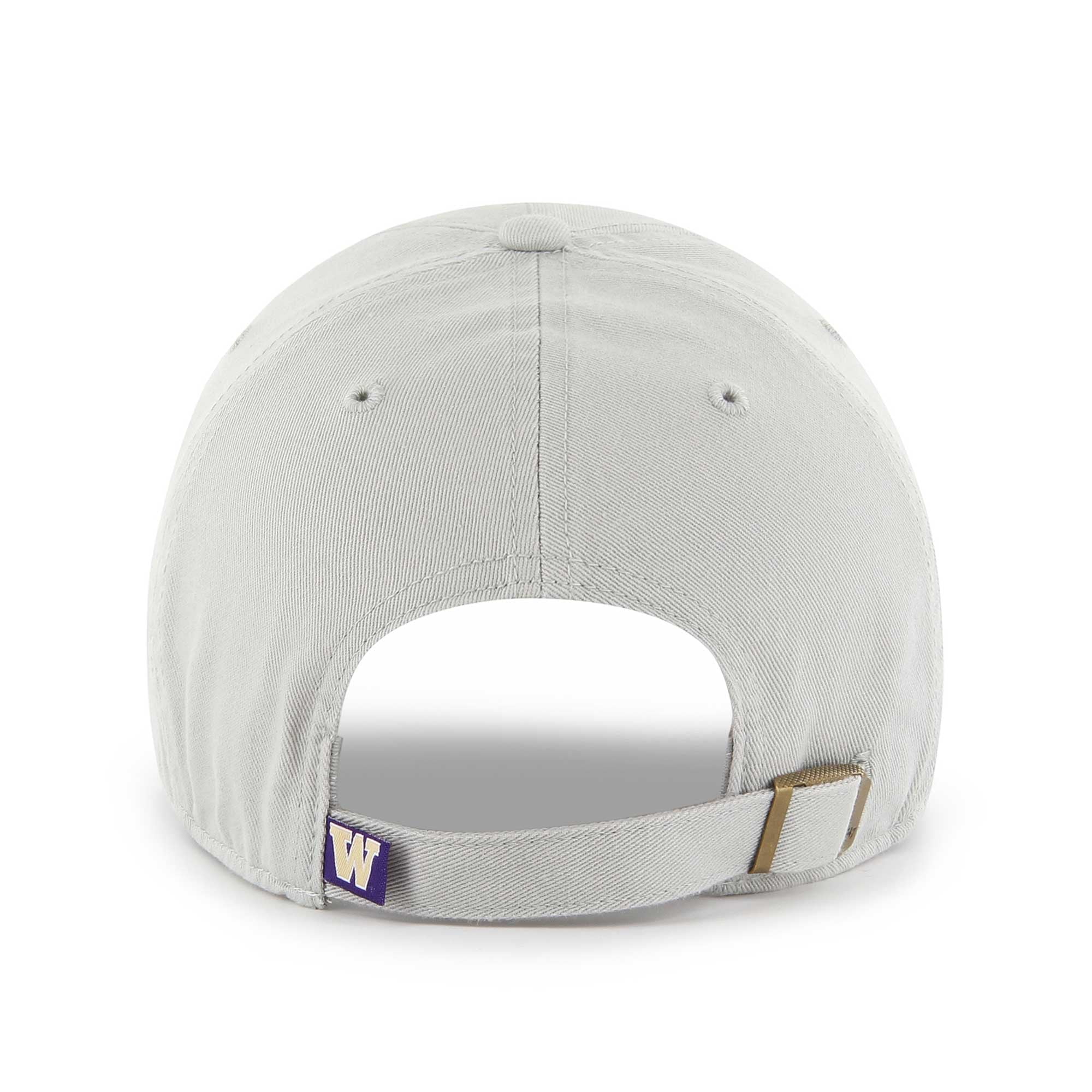 Men's '47 Gray Washington Huskies Clean Up Adjustable Hat
