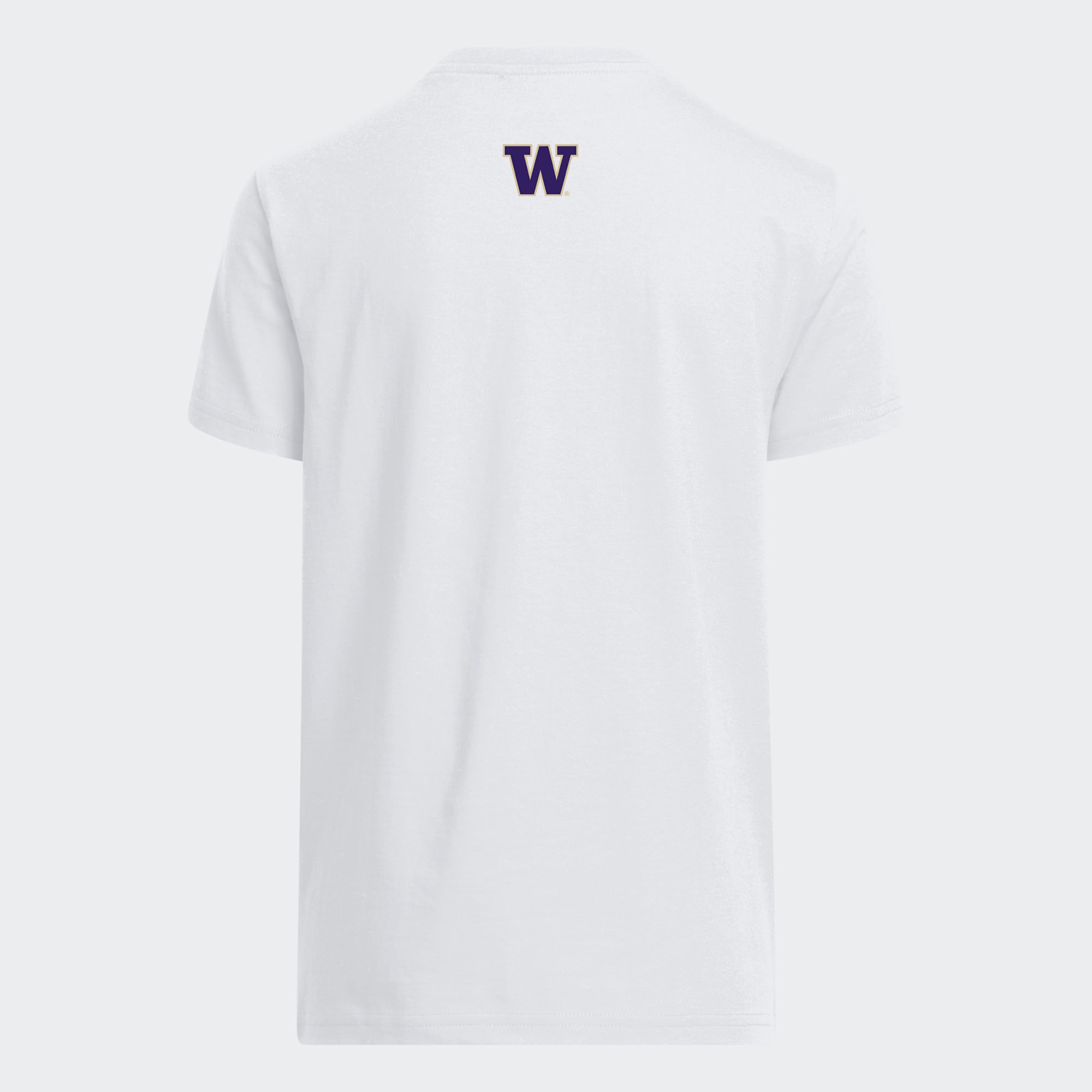 T-shirt adidas Originals pour homme, blanc, Washington Huskies, logo Trefoil University