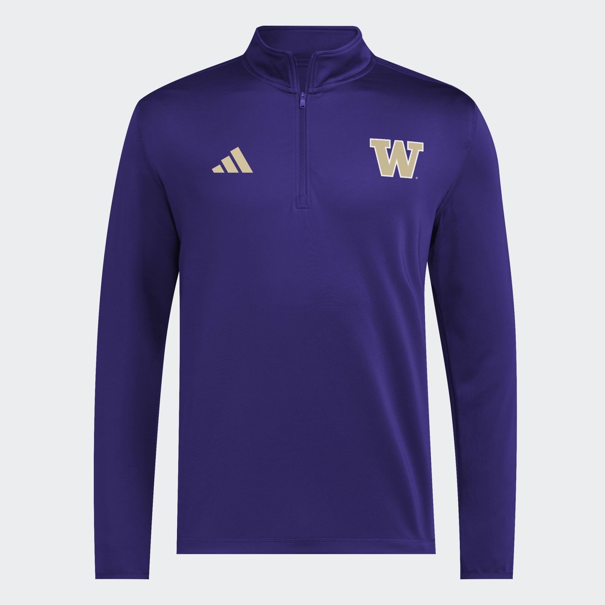 Pull-over adidas pour homme, modèle Sideline Ultimate 365, violet, Washington Huskies 2026.