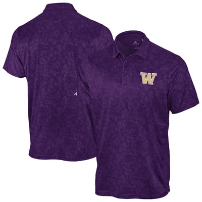 Washington Huskies Antigua Lush Polo - Purple