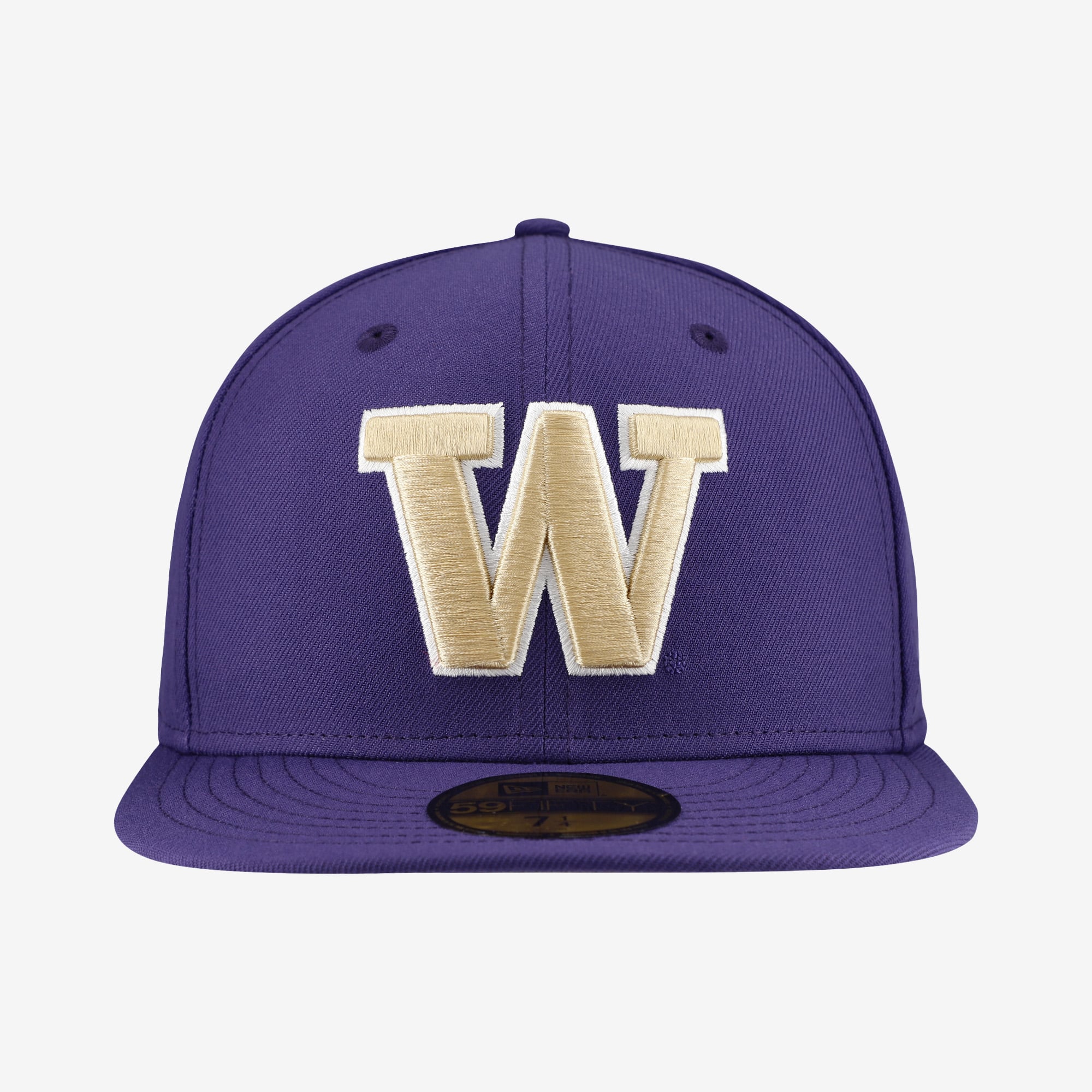 Men's New Era Purple Washington Huskies Core 59FIFTY Fitted Hat