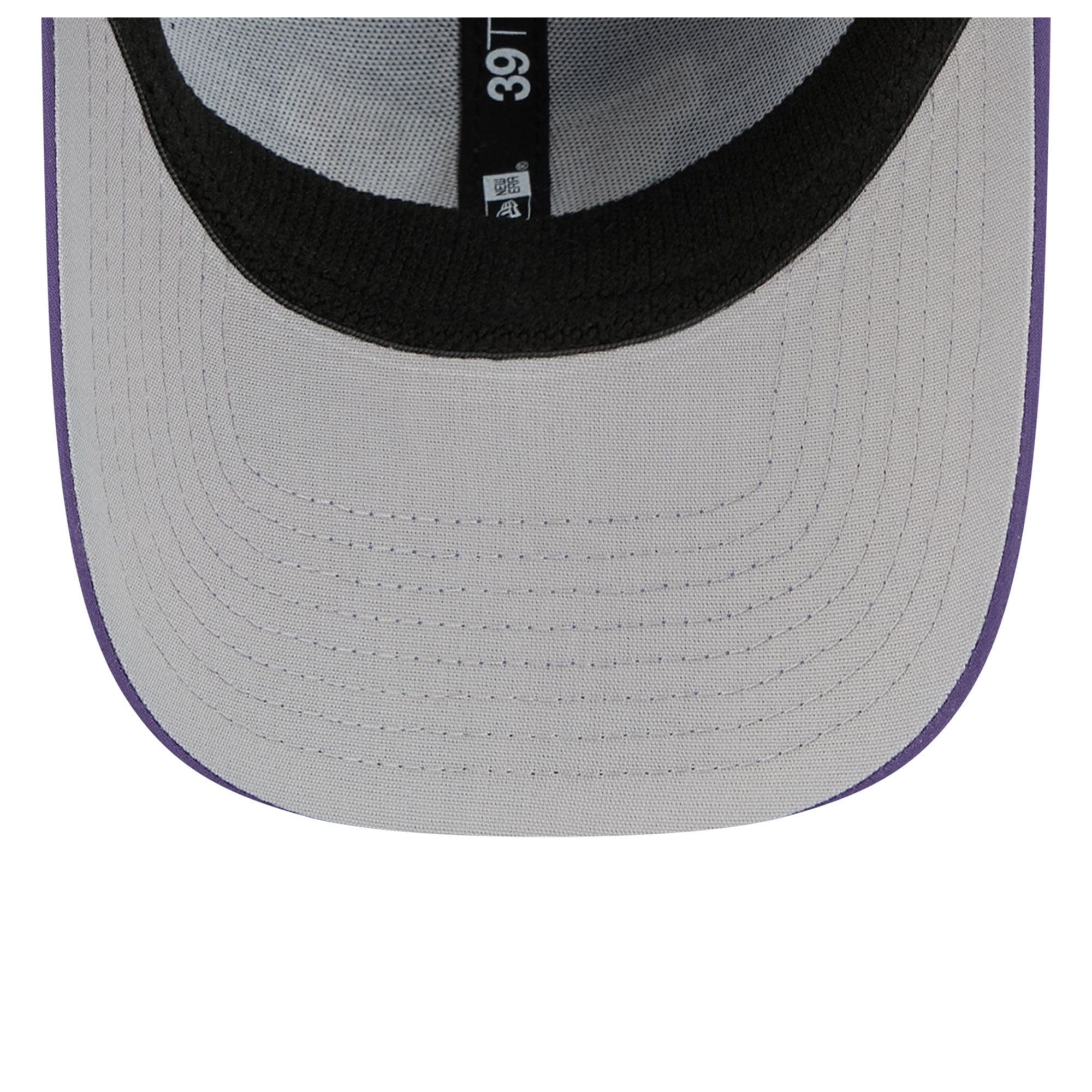 Casquette extensible New Era 39THIRTY Performance Rope violette pour homme, Washington Huskies