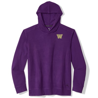 Washington Huskies Tommy Bahama Bye Week Hoodie - Purple