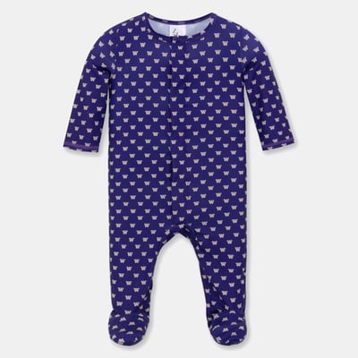 Washington Huskies ZooZatz Newborn & Infant Magnetic Closure Sleeper - Purple