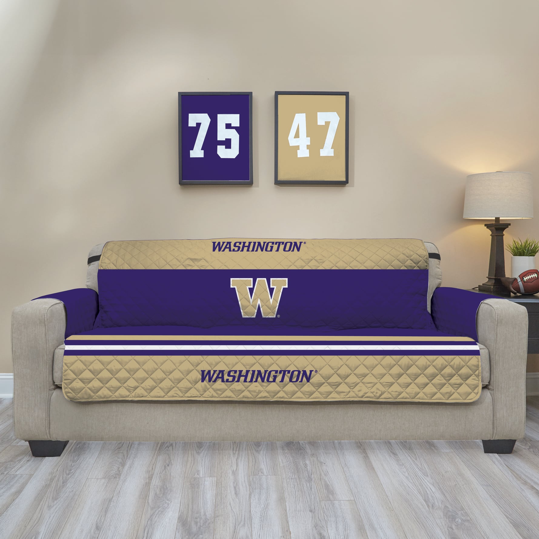 Pegasus Washington Huskies Sofa Protector