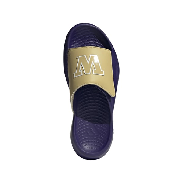 Adidas Lightblaze Men\'s Slide 9 Purple Washington Huskies Slip On Sandal IH7123 adidas Lightblaze Slide Washington Huskies Men main image 3